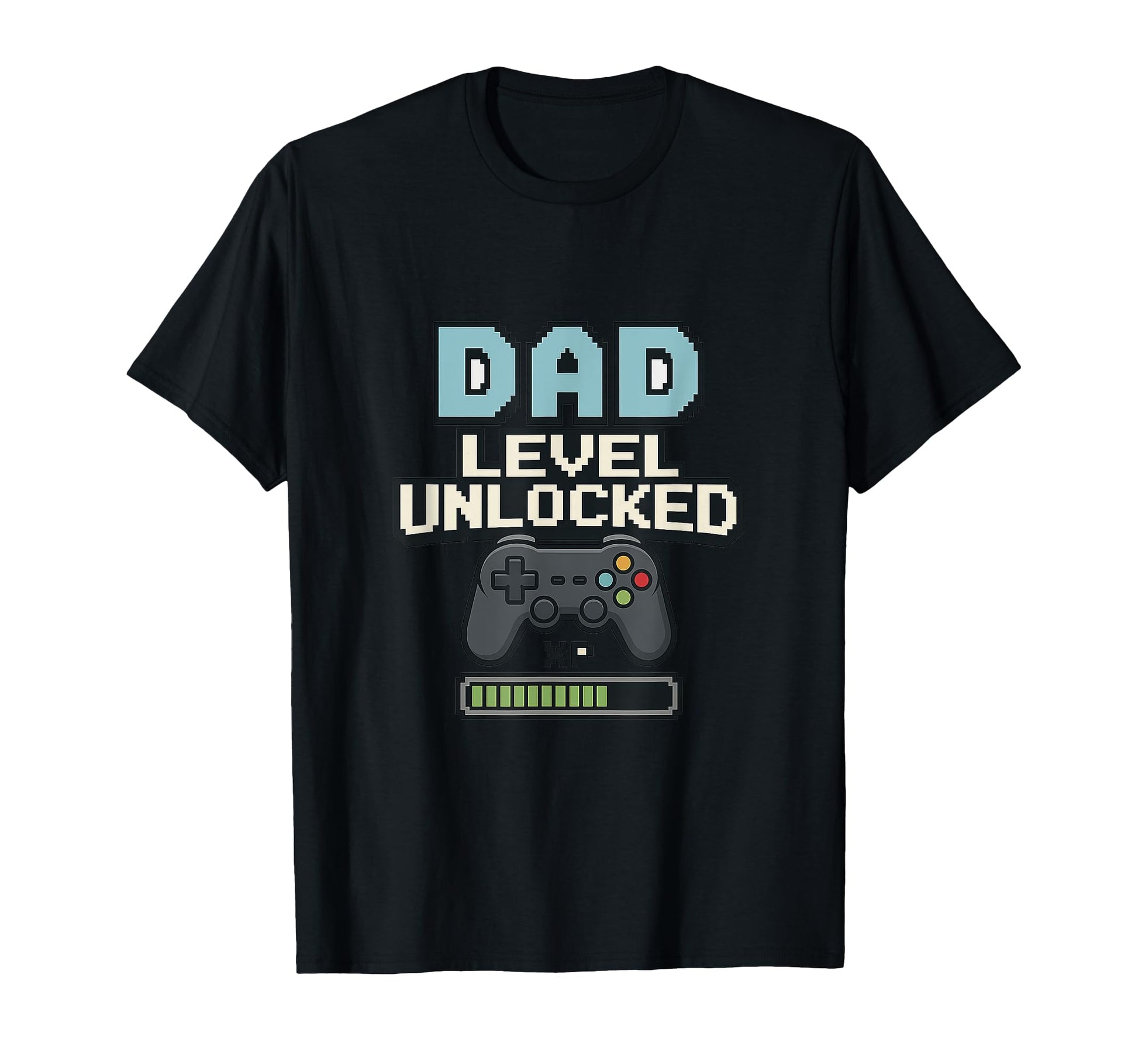 Dad Level Unlocked Funny Gamer Dad Gift T-Shirt - Trendy Graphic Men Women - T-Shirt, Sweatshirt, Hoodie