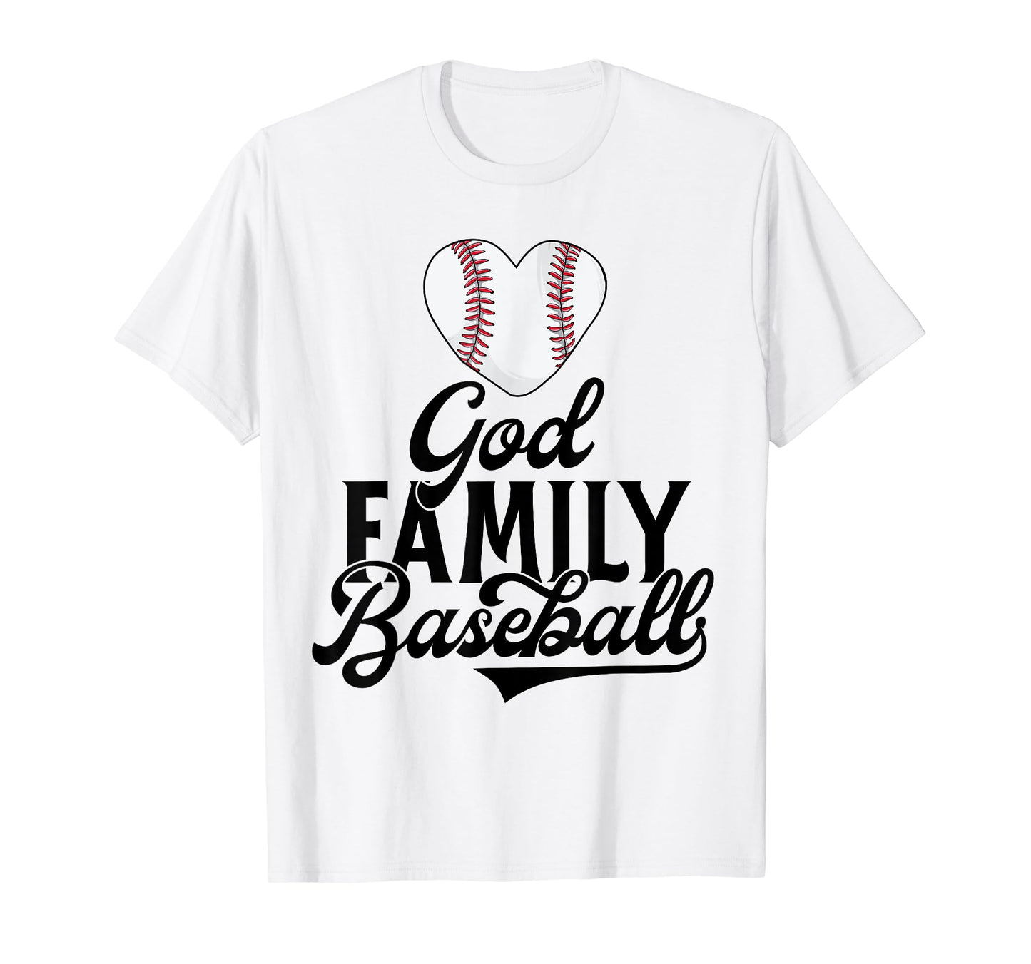 God Family Baseball South T-Shirt - Casual Everyday Wear for Adults - T-Shirt, Sweatshirt, Hoodie