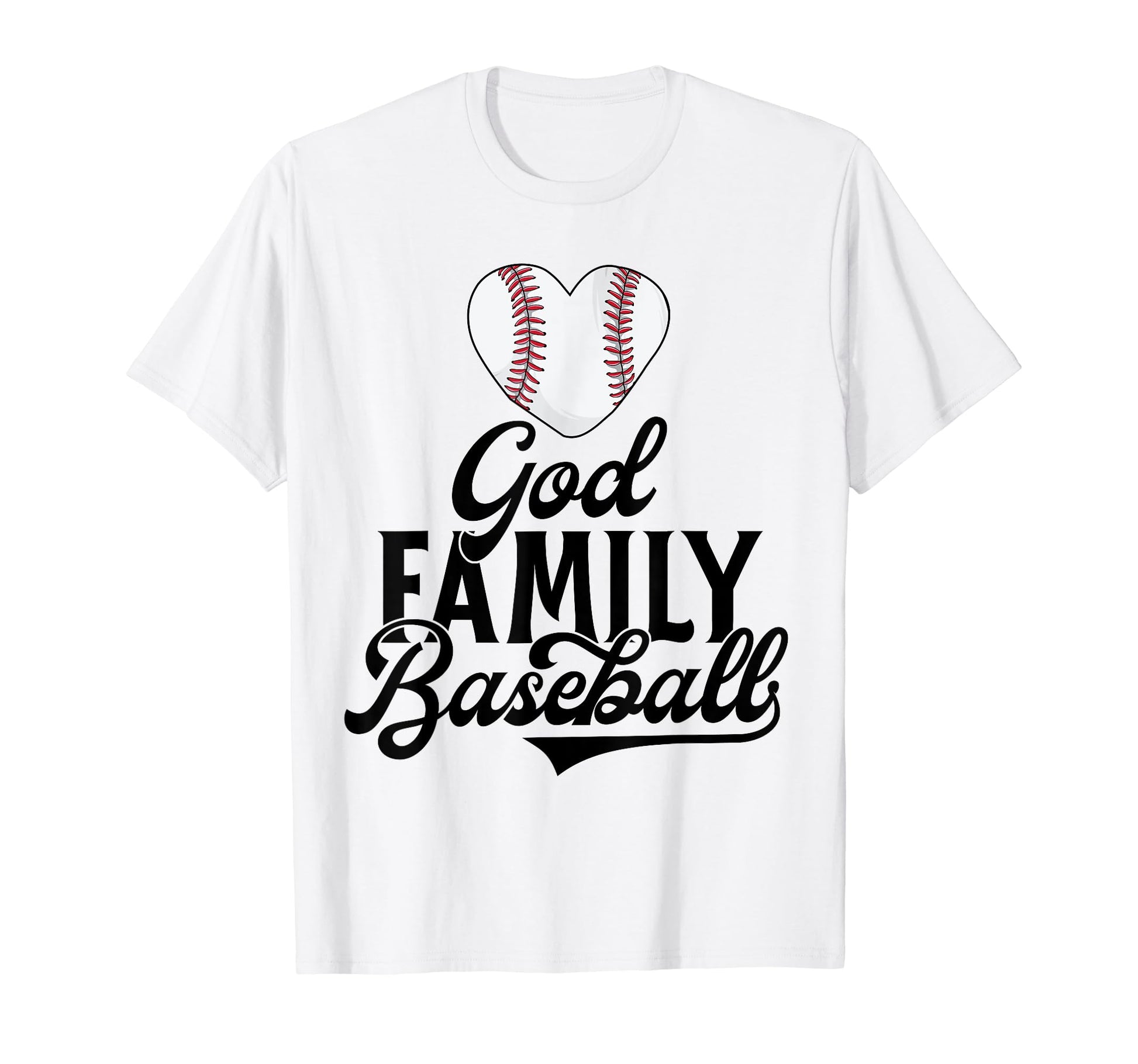 God Family Baseball South T-Shirt - Casual Everyday Wear for Adults - T-Shirt, Sweatshirt, Hoodie