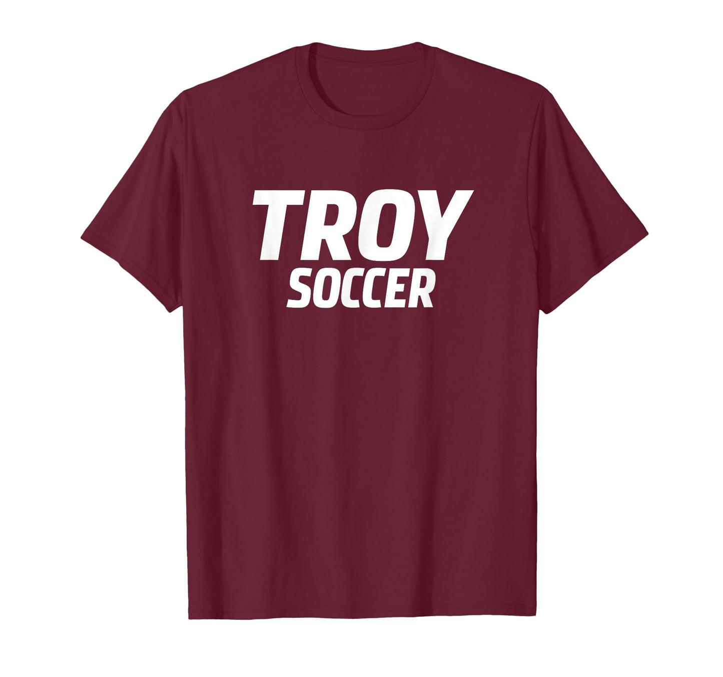 Troy University Trojans Soccer Sports T-Shirt - Minimalist Print Men Women - T-Shirt, Sweatshirt, Hoodie