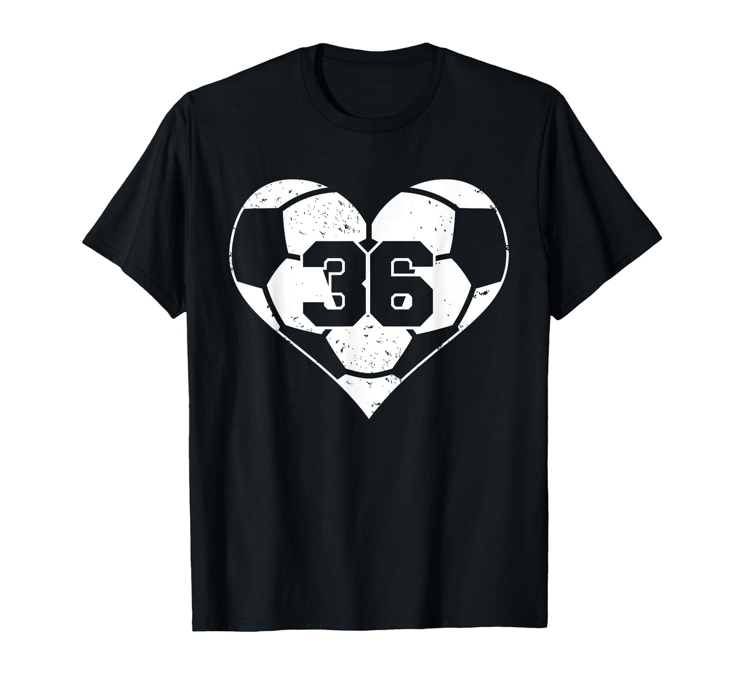 Soccer Number 36 Jersey Funny Soccer T-Shirt - Streetwear Style for Adults - T-Shirt, Sweatshirt, Hoodie
