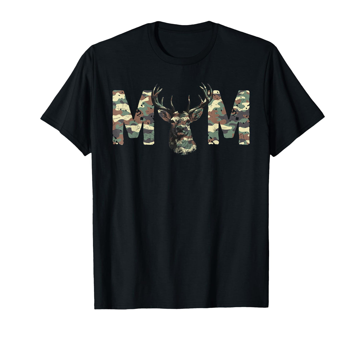 Camo Mom Hunting Camouflage Deer Fathers T-Shirt - Novelty Apparel Unisex - T-Shirt, Sweatshirt, Hoodie
