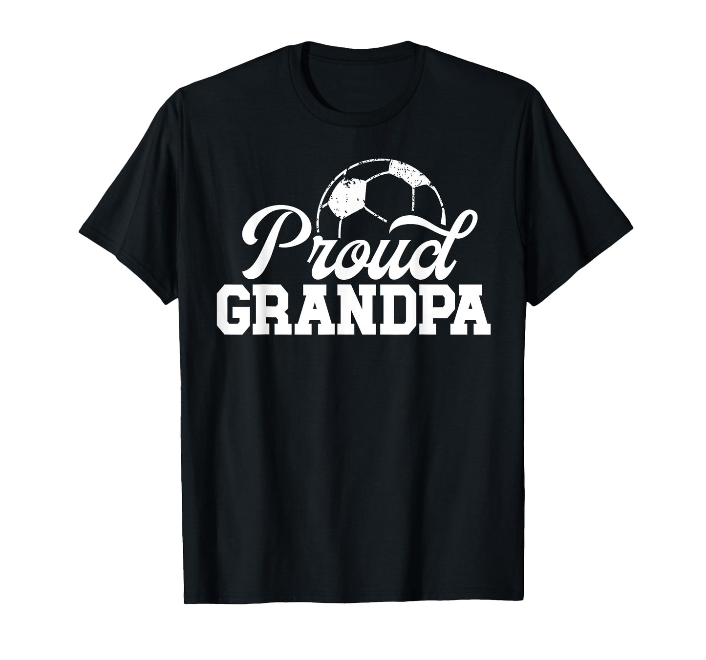 Proud Grandpa Soccer Player Grandfather T-Shirt - Graphic Print Men Women - T-Shirt, Sweatshirt, Hoodie