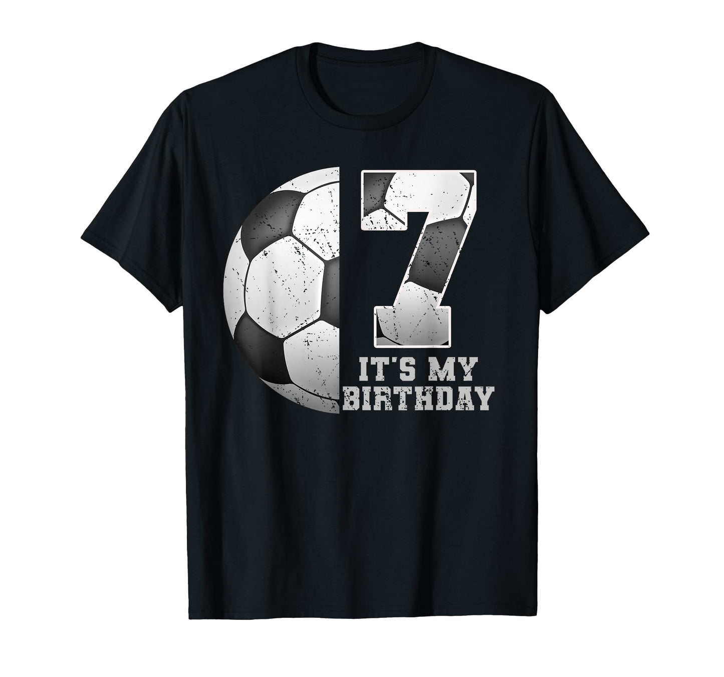 Birthday Tees 7 Soccer Its My 7Th Birthday T-Shirt - Trendy Graphic Unisex - T-Shirt, Sweatshirt, Hoodie