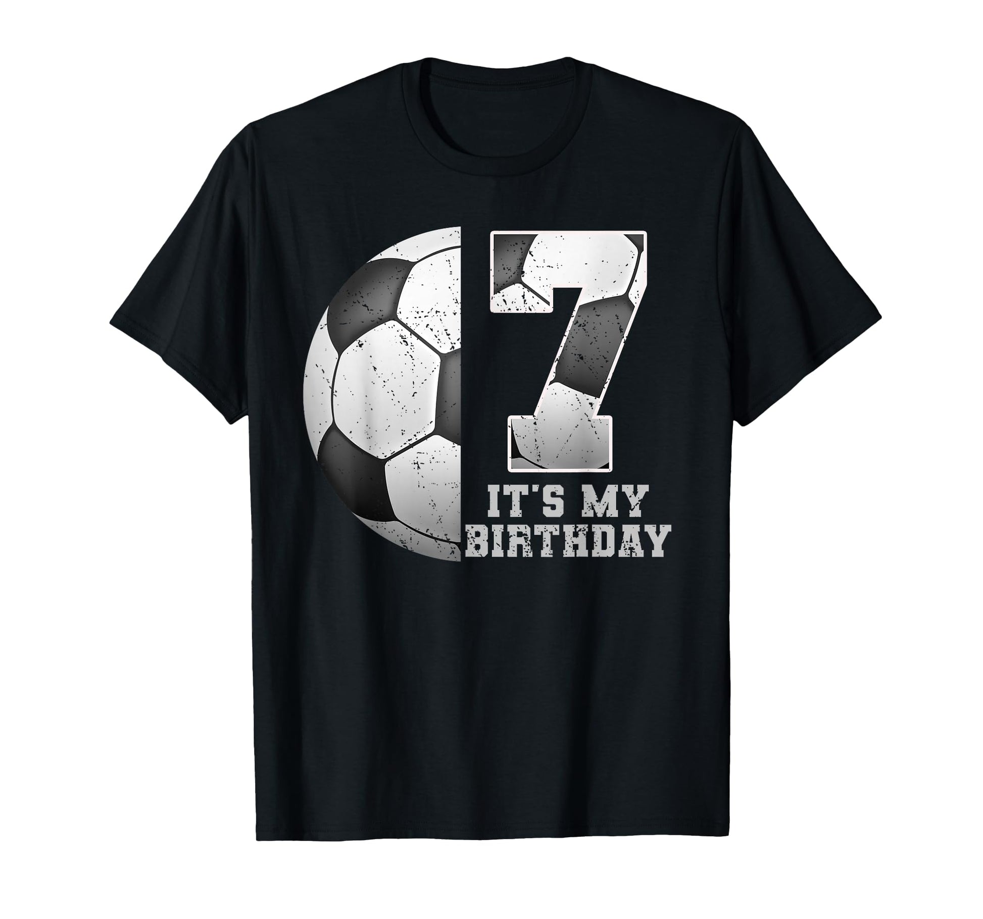 Birthday Tees 7 Soccer Its My 7Th Birthday T-Shirt - Trendy Graphic Unisex - T-Shirt, Sweatshirt, Hoodie