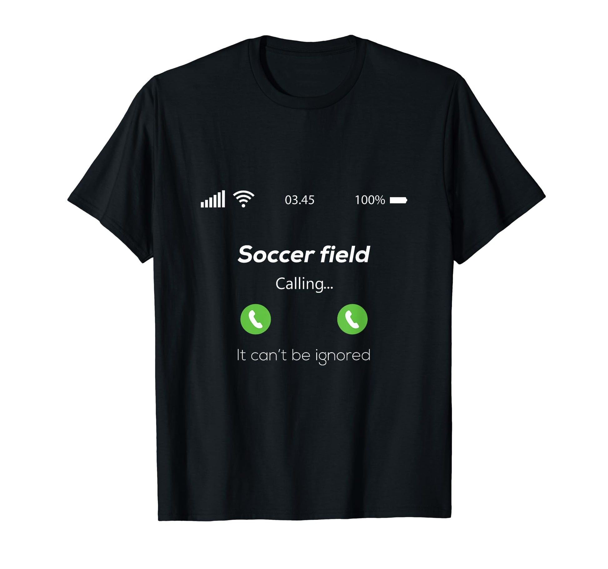Soccer Field Calling T-Shirt - Casual Everyday Wear Unisex - T-Shirt, Sweatshirt, Hoodie