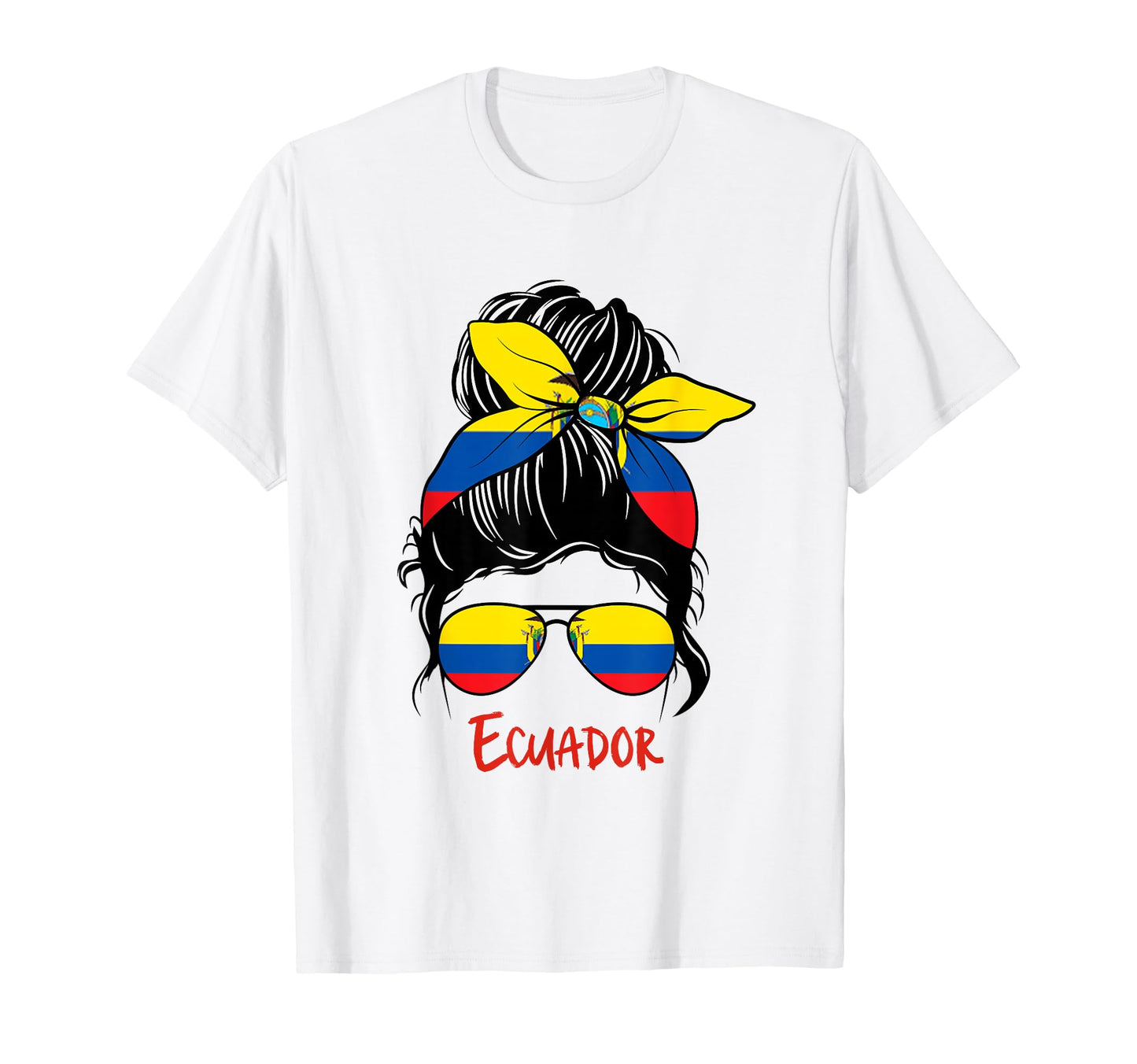 Ecuadorian Ecuador Chica Ecuatoriana T-Shirt - Minimalist Print Men Women - T-Shirt, Sweatshirt, Hoodie