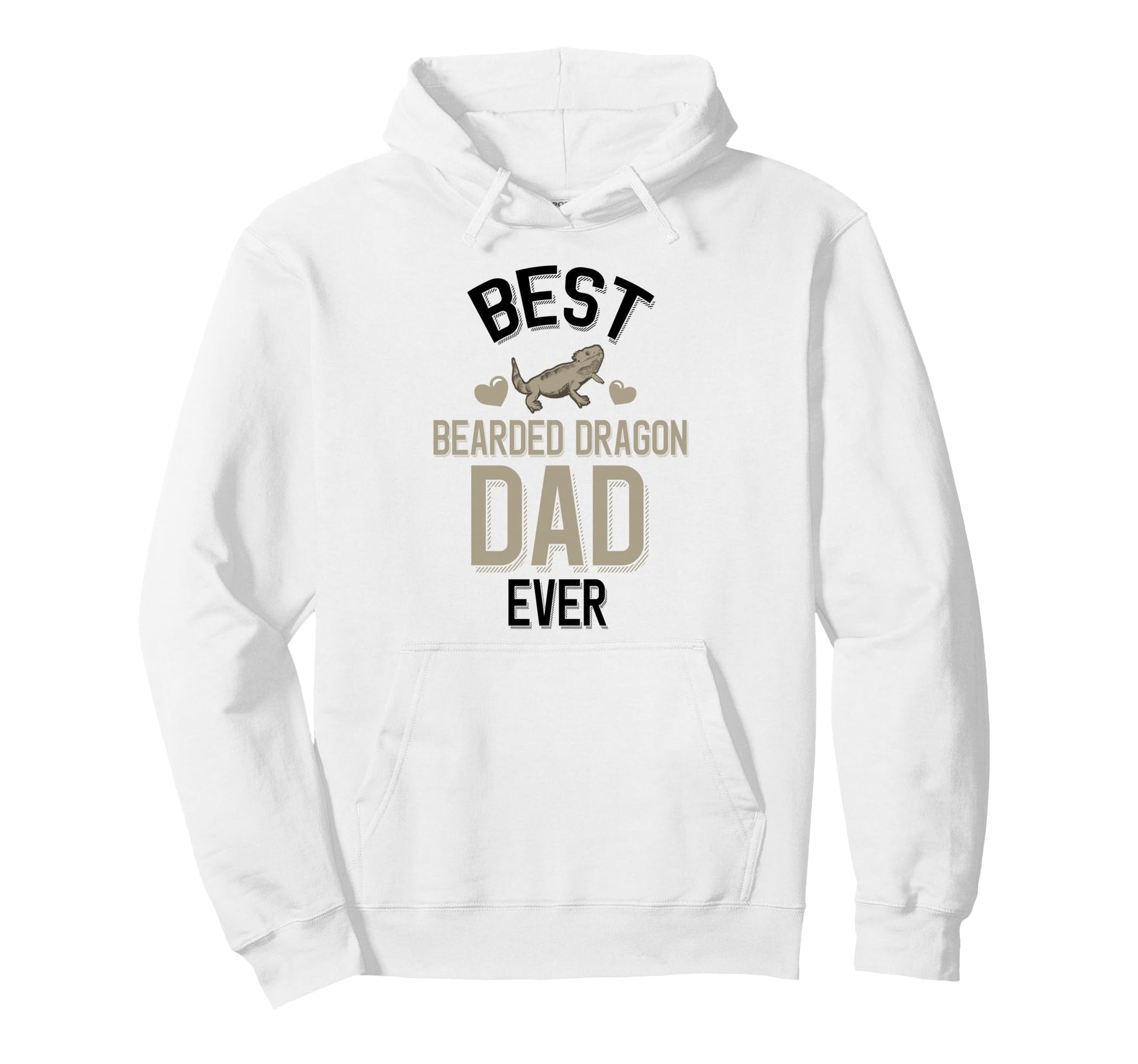 Best Bearded Dragon Dad Ever Hoodie - Trendy Graphic Men Women - T-Shirt, Sweatshirt, Hoodie