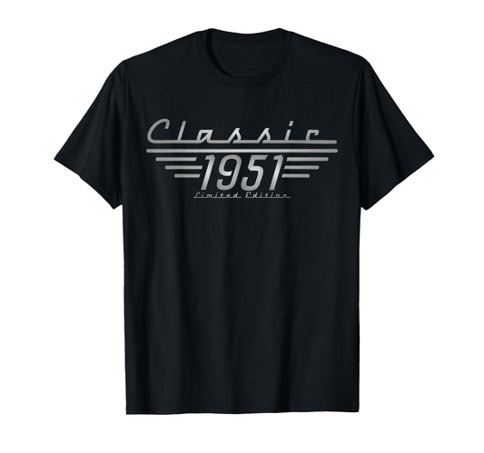 75Th Birthday 1951 Dad Grandpa Him T-Shirt - Streetwear Style Unisex - T-Shirt, Sweatshirt, Hoodie