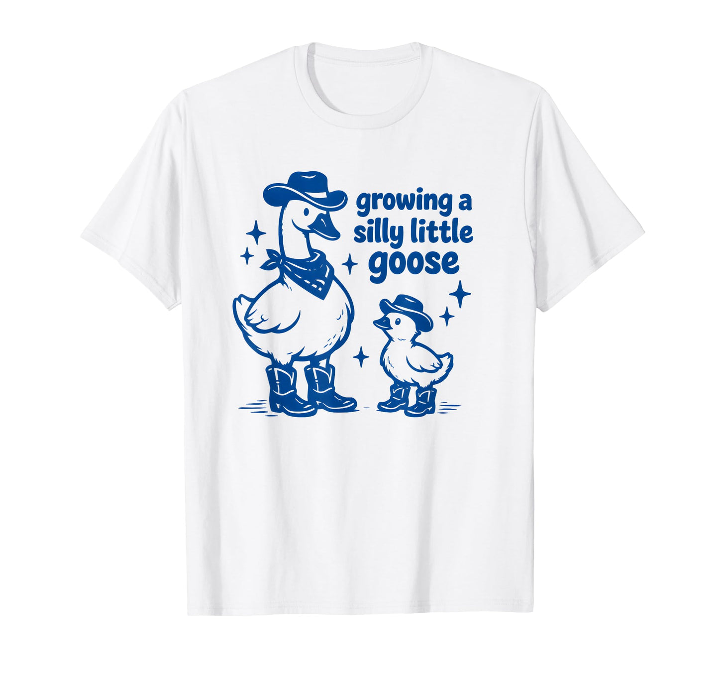 Growing Silly Little Goose Pregnancy T-Shirt - Graphic Print Unisex - T-Shirt, Sweatshirt, Hoodie