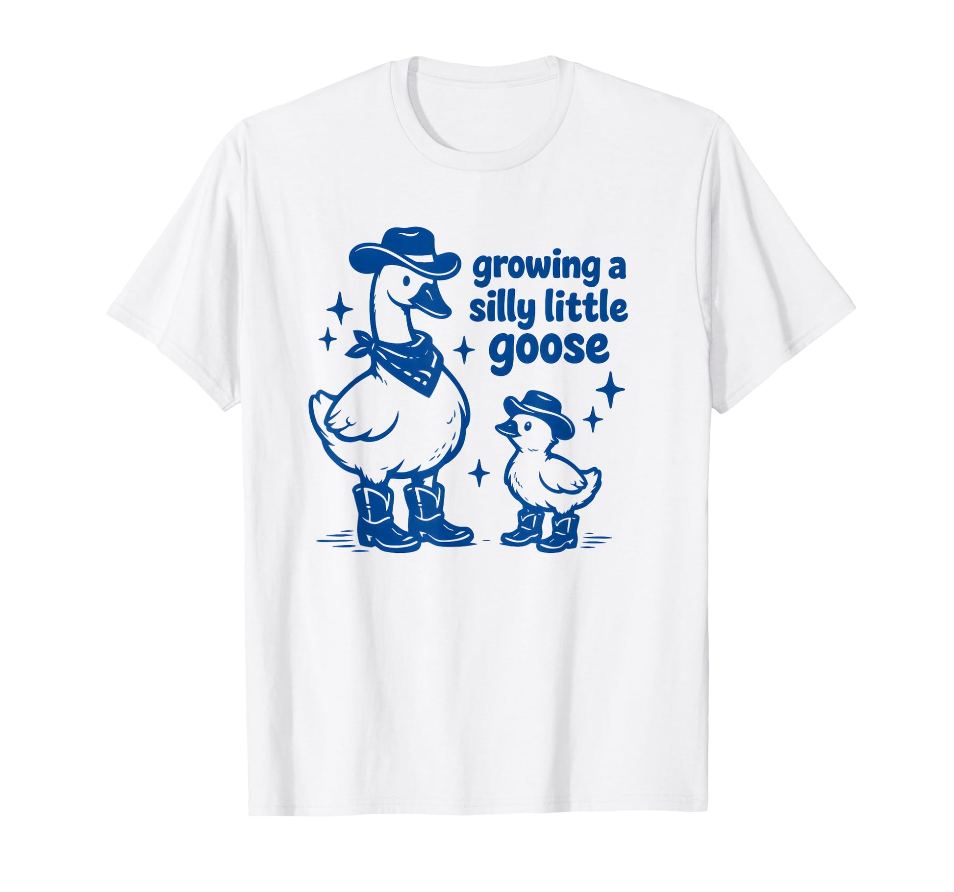 Growing Silly Little Goose Pregnancy T-Shirt - Graphic Print Unisex - T-Shirt, Sweatshirt, Hoodie