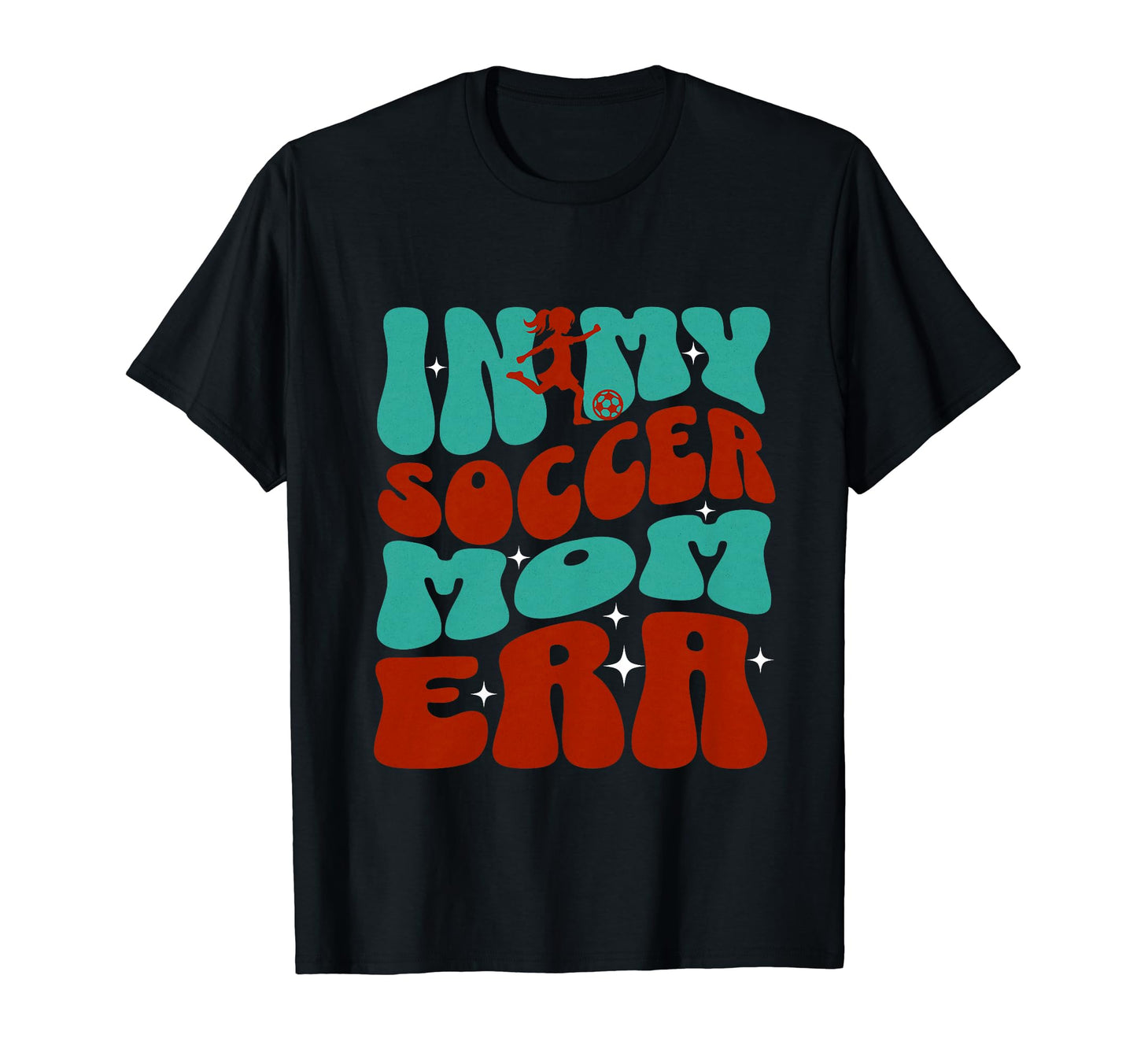 Groovy My Soccer Mom Era Football T-Shirt - Trendy Graphic Men Women - T-Shirt, Sweatshirt, Hoodie