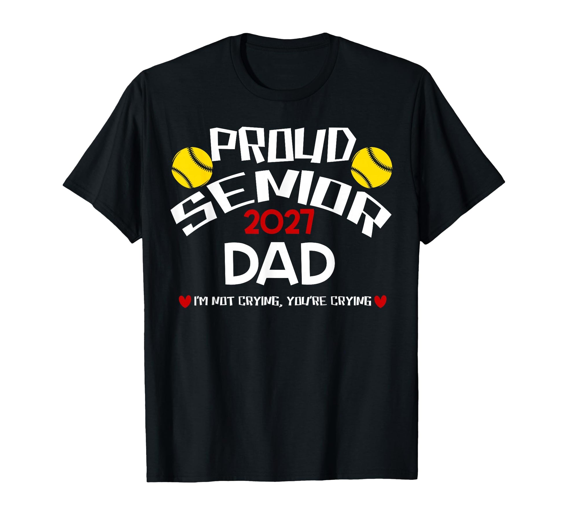 Proud Senior Dad 2027 Tennis Family T-Shirt - Unique Graphic Men Women - T-Shirt, Sweatshirt, Hoodie