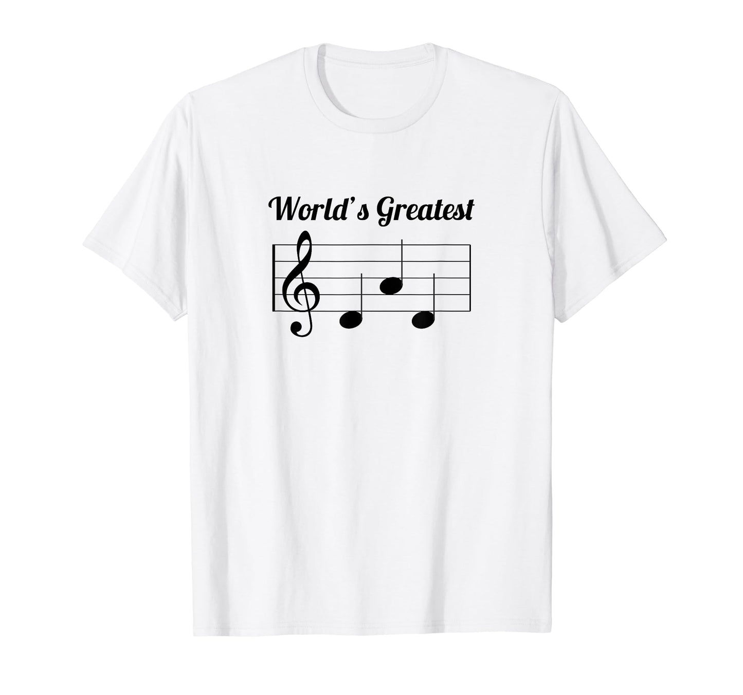 Mens Worlds Greatest Musician Dad Music T-Shirt - Minimalist Print Unisex - T-Shirt, Sweatshirt, Hoodie