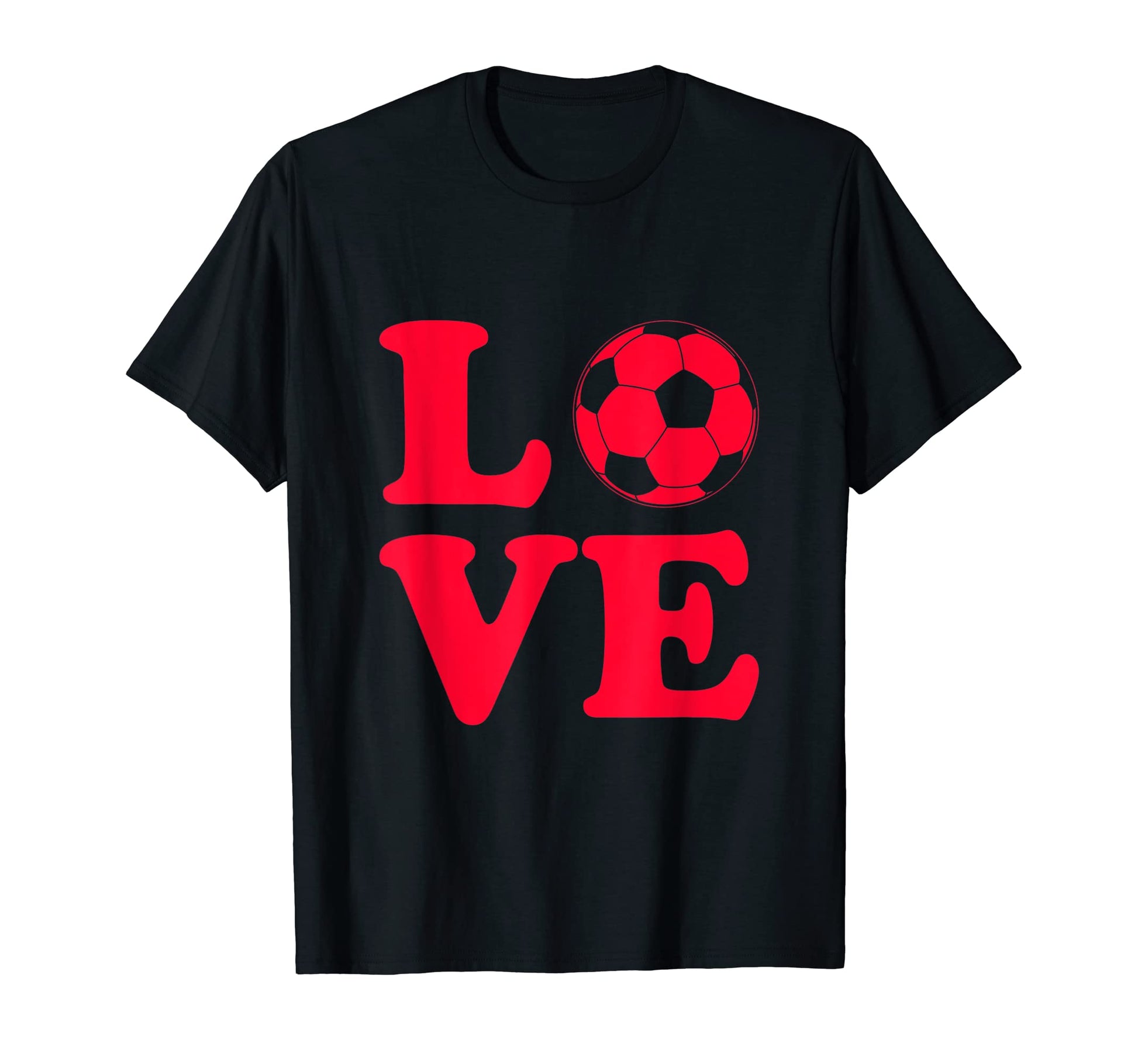 Love Soccer I Love Soccer Sport Player T-Shirt - Aesthetic Graphic Unisex - T-Shirt, Sweatshirt, Hoodie