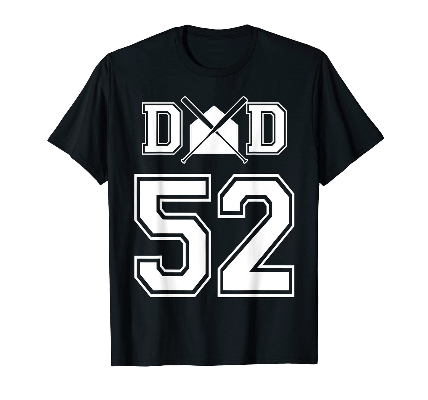 Number 52 Players Biggest Fan Baseball Or T-Shirt - Novelty Apparel Unisex - T-Shirt, Sweatshirt, Hoodie