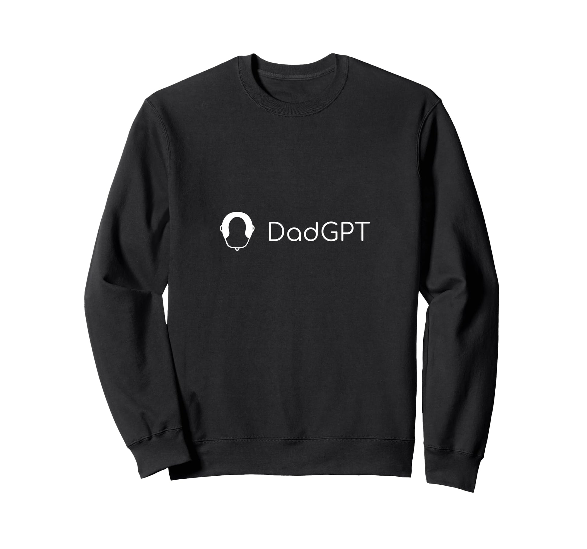 Dad Gpt Funny Bald Ai Sweatshirt - Novelty Apparel for Adults - T-Shirt, Sweatshirt, Hoodie