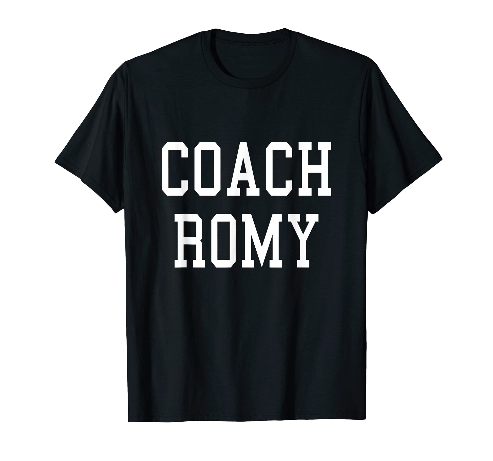 Coach Romy Custom Football Soccer T-Shirt - Streetwear Style for Adults - T-Shirt, Sweatshirt, Hoodie