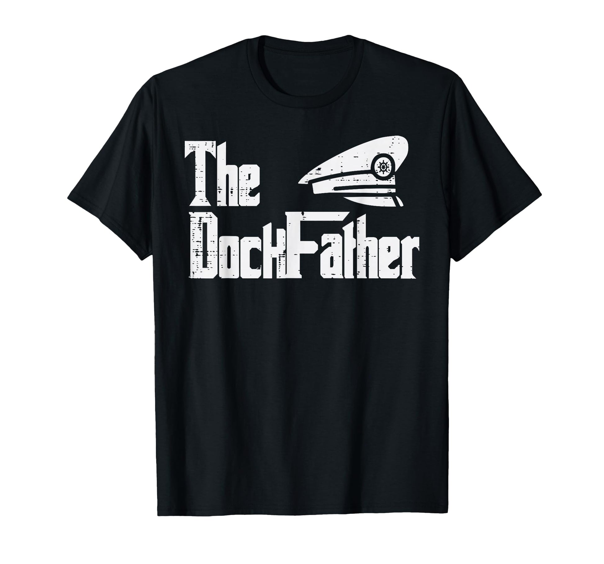 Dock Father Fun Boat Captain Parody Dad T-Shirt - Graphic Print for Adults - T-Shirt, Sweatshirt, Hoodie