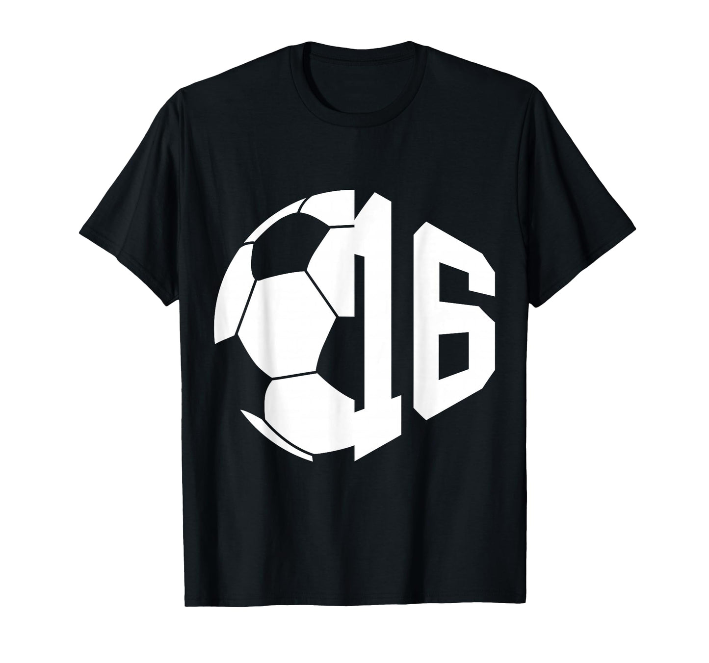 Number 16 Years Soccer 16Th Birthday T-Shirt - Streetwear Style Unisex - T-Shirt, Sweatshirt, Hoodie