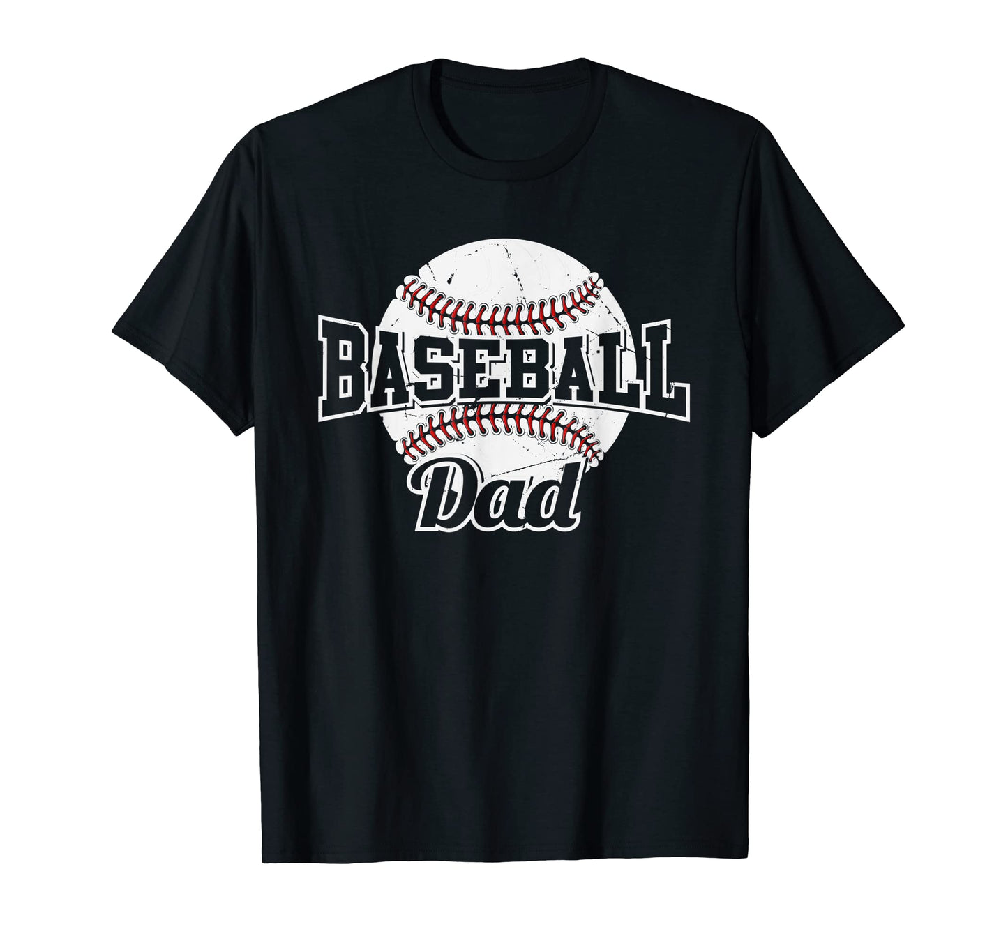 Mens Fathers Day Funny Baseball Papa T-Shirt - Custom Art Print Unisex - T-Shirt, Sweatshirt, Hoodie
