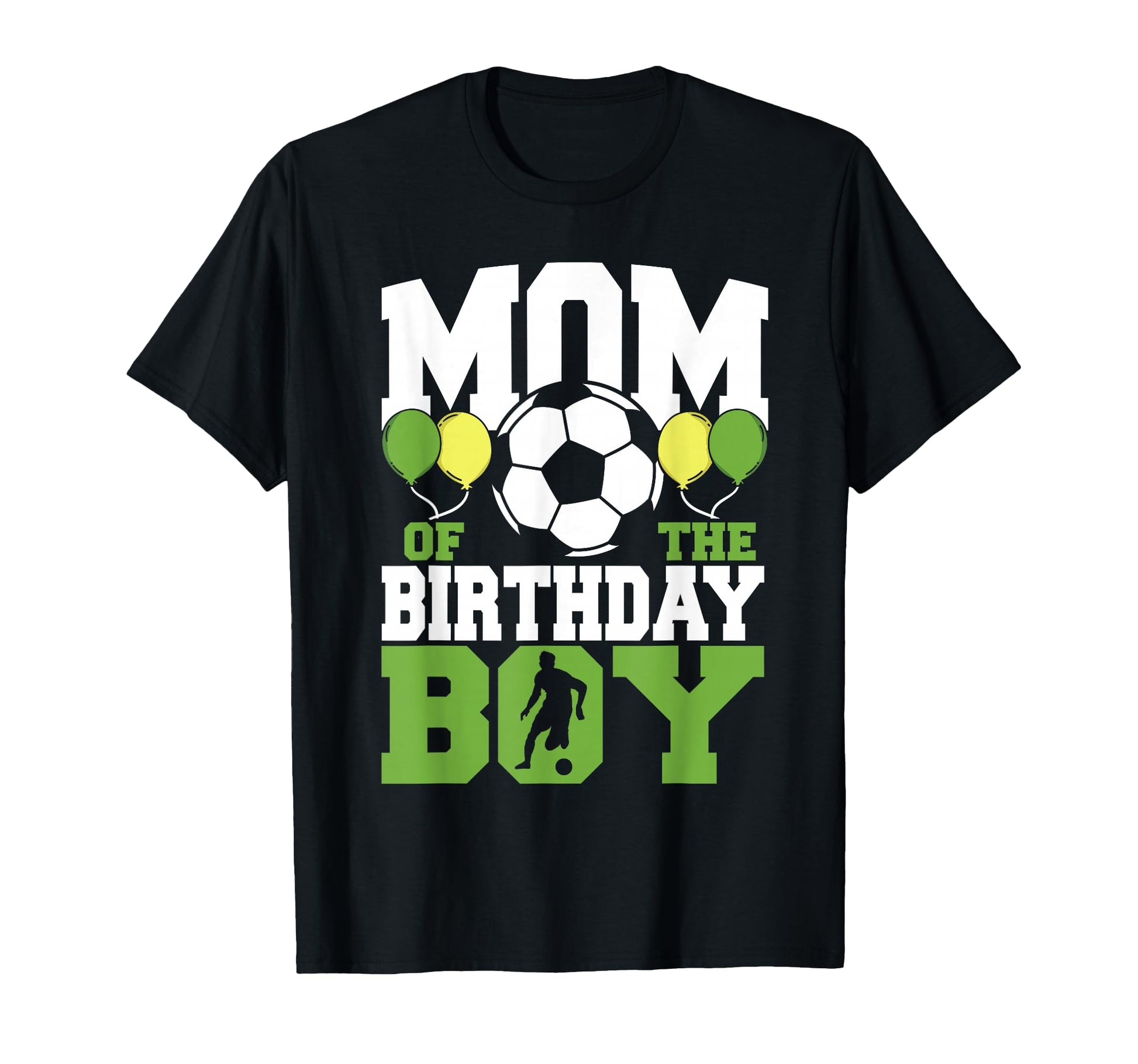 Mom Birthday Family Matching Soccer T-Shirt - Custom Art Print for Adults - T-Shirt, Sweatshirt, Hoodie
