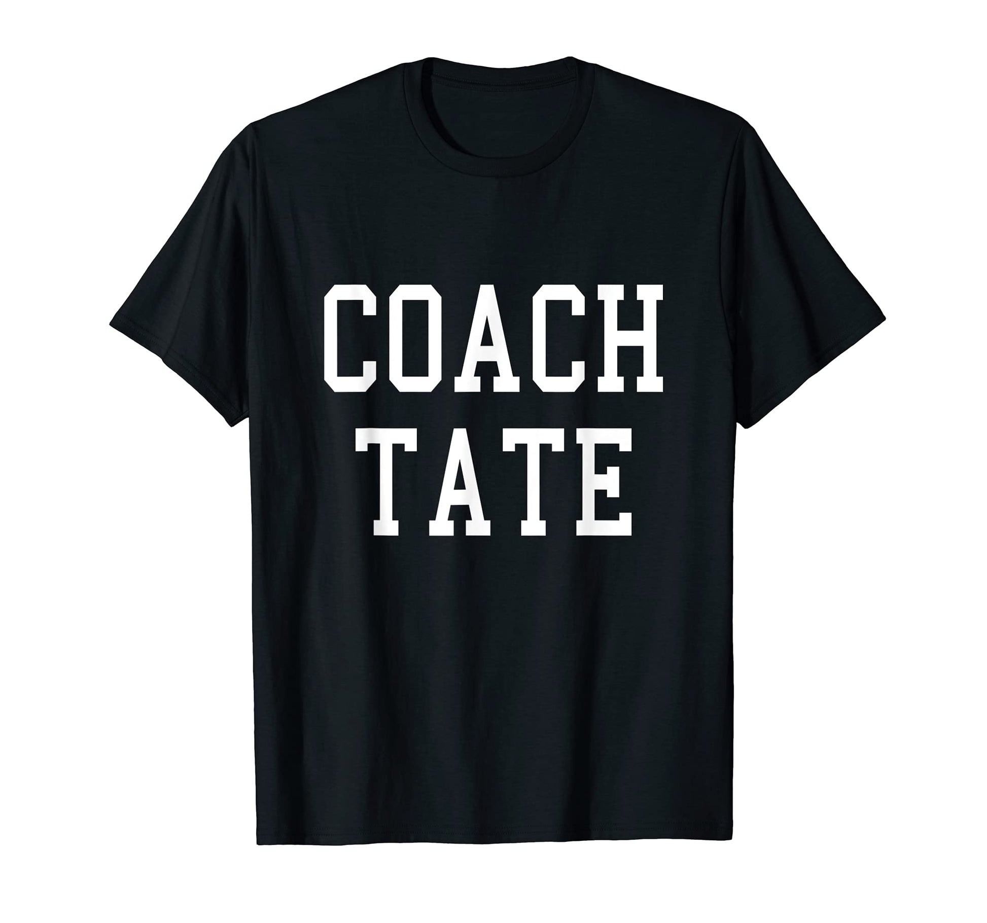 Coach Tate Custom Football T-Shirt - Casual Everyday Wear for Adults - T-Shirt, Sweatshirt, Hoodie