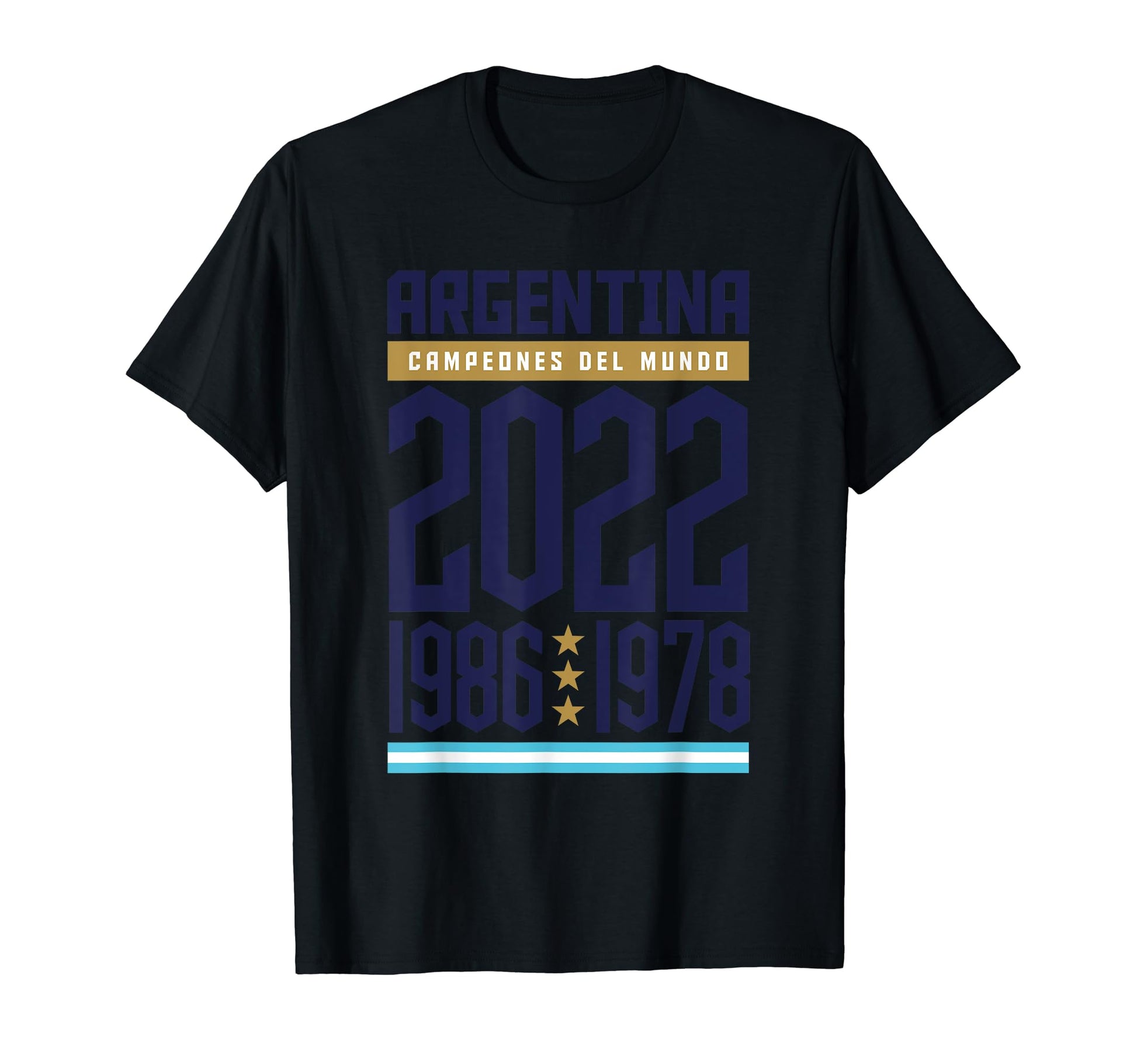 Argentina World Champion 2022 Soccer Fans T-Shirt - Unique Graphic Unisex - T-Shirt, Sweatshirt, Hoodie