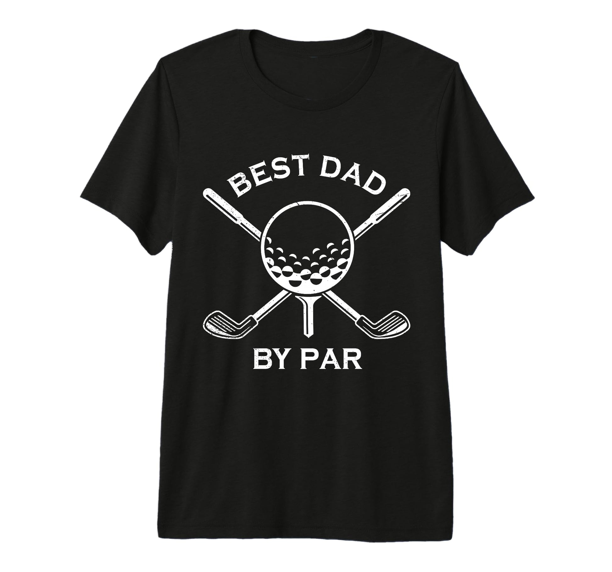 Mens Best Dad Par Golfing Fathers Day T-Shirt - Novelty Apparel for Adults - T-Shirt, Sweatshirt, Hoodie