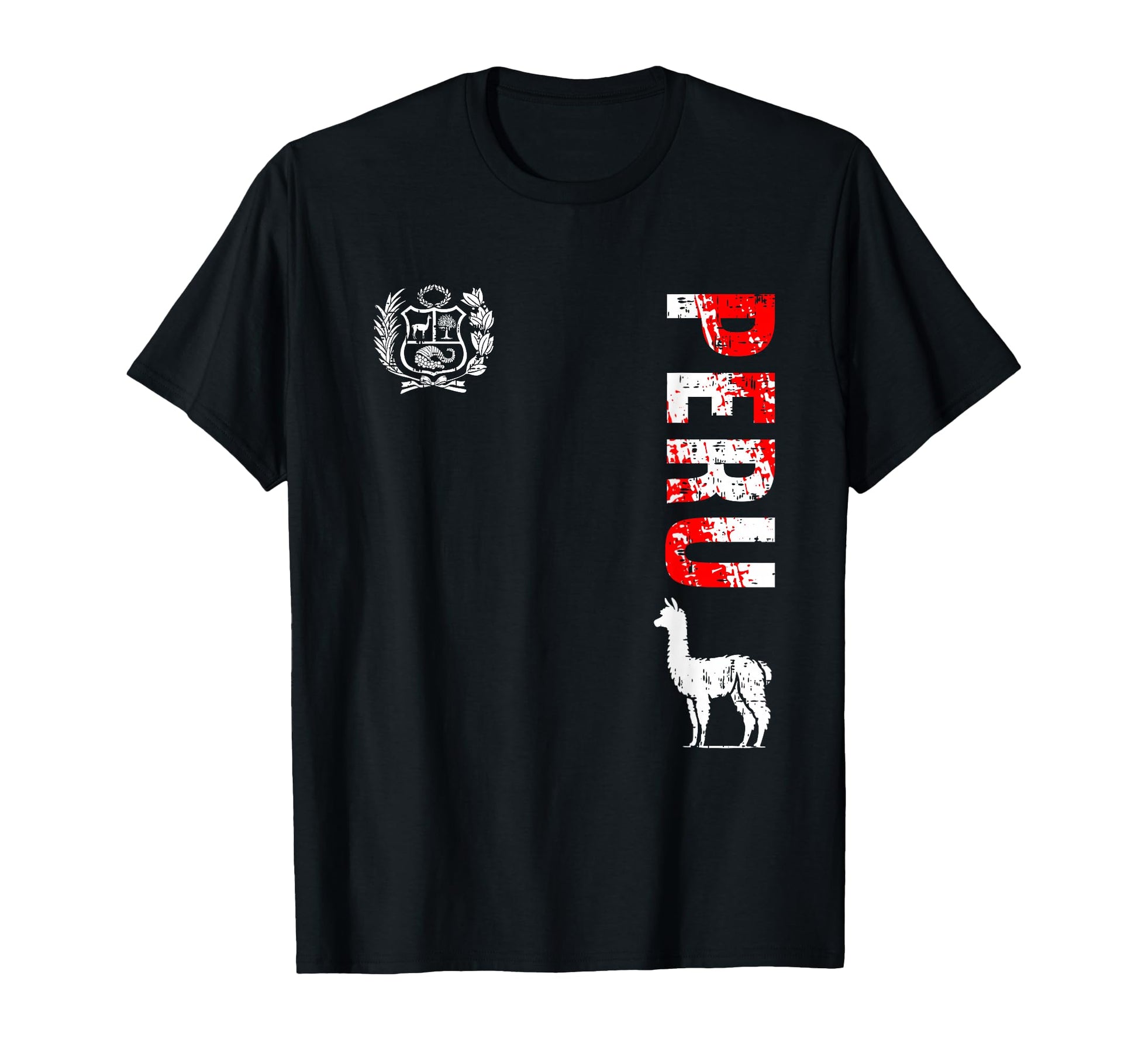 Peru Peruvian Llama And T-Shirt - Unique Graphic Men Women - T-Shirt, Sweatshirt, Hoodie