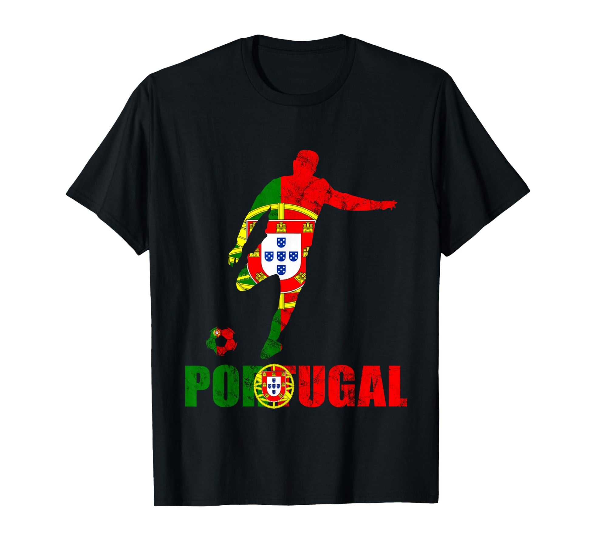 Portugal Flag Portugal Soccer T-Shirt - Streetwear Style for Adults - T-Shirt, Sweatshirt, Hoodie