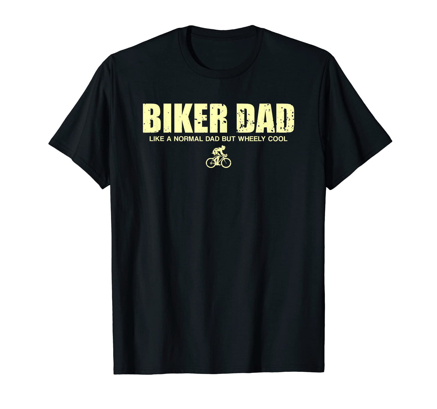 Funny Cycling Mountain Biking Biker T-Shirt - Minimalist Print for Adults - T-Shirt, Sweatshirt, Hoodie