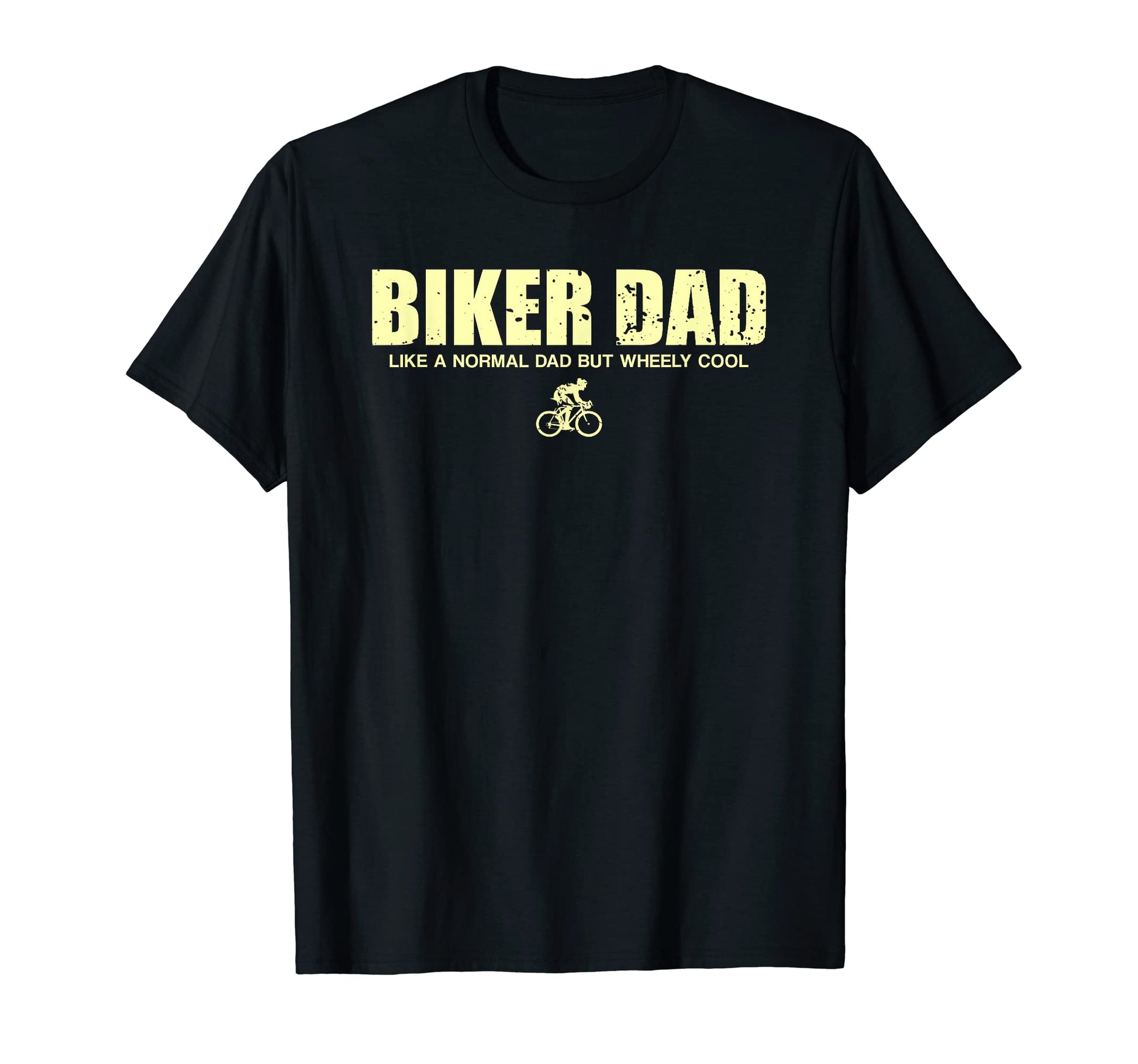 Funny Cycling Mountain Biking Biker T-Shirt - Minimalist Print for Adults - T-Shirt, Sweatshirt, Hoodie