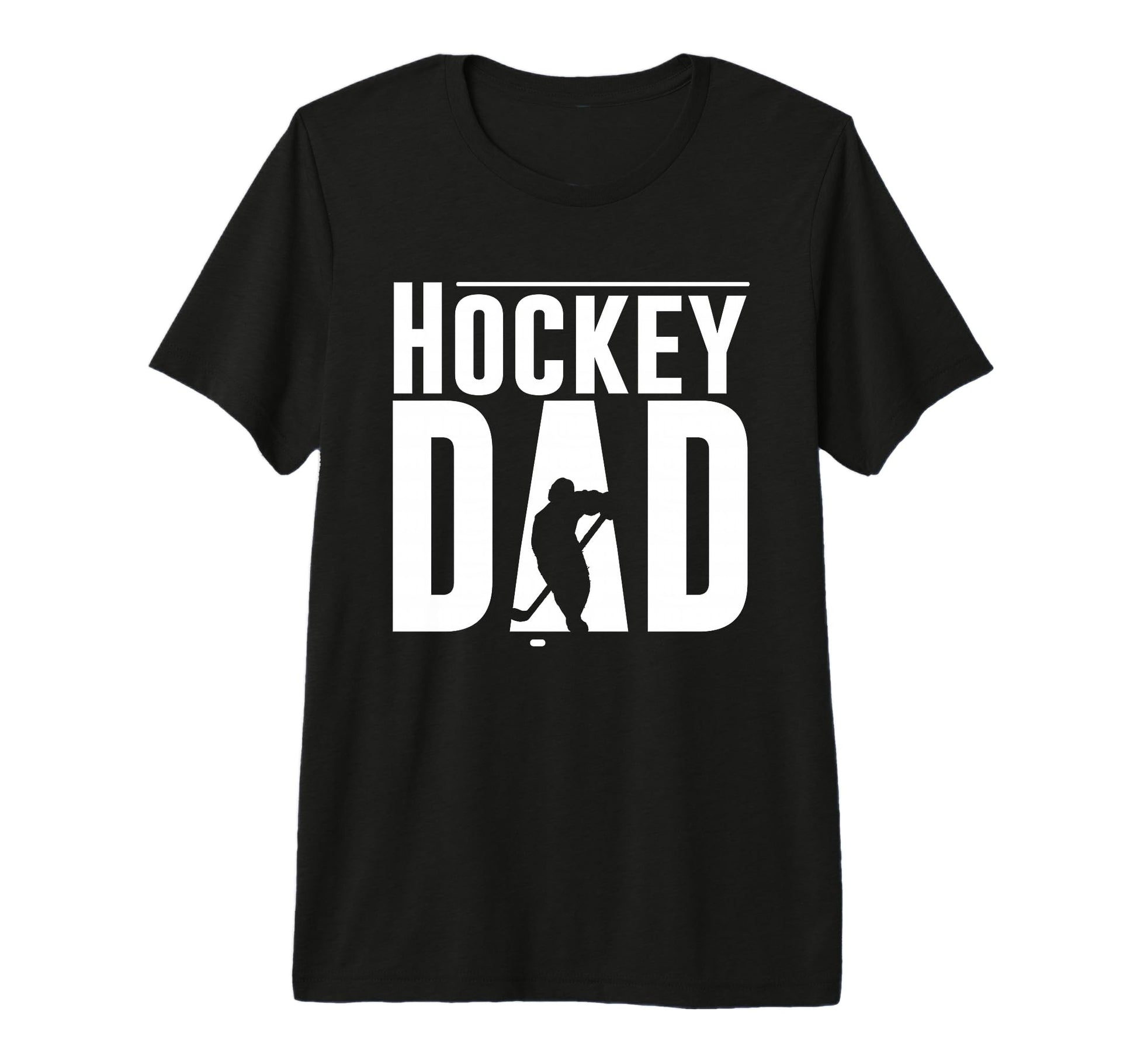 Mens Hockey Dad Tri Blend T-Shirt - Graphic Print Men Women - T-Shirt, Sweatshirt, Hoodie