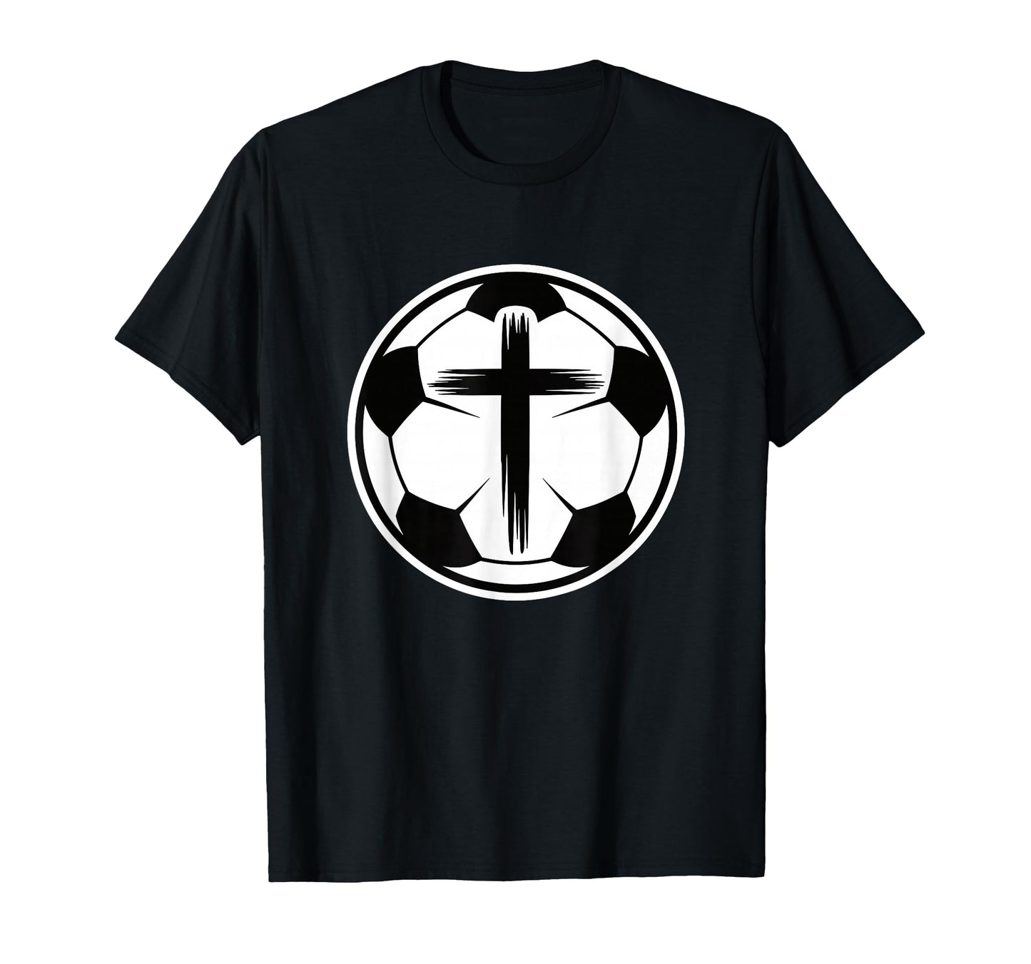 Christian Soccer Faith Sports Player T-Shirt - Trendy Graphic for Adults - T-Shirt, Sweatshirt, Hoodie