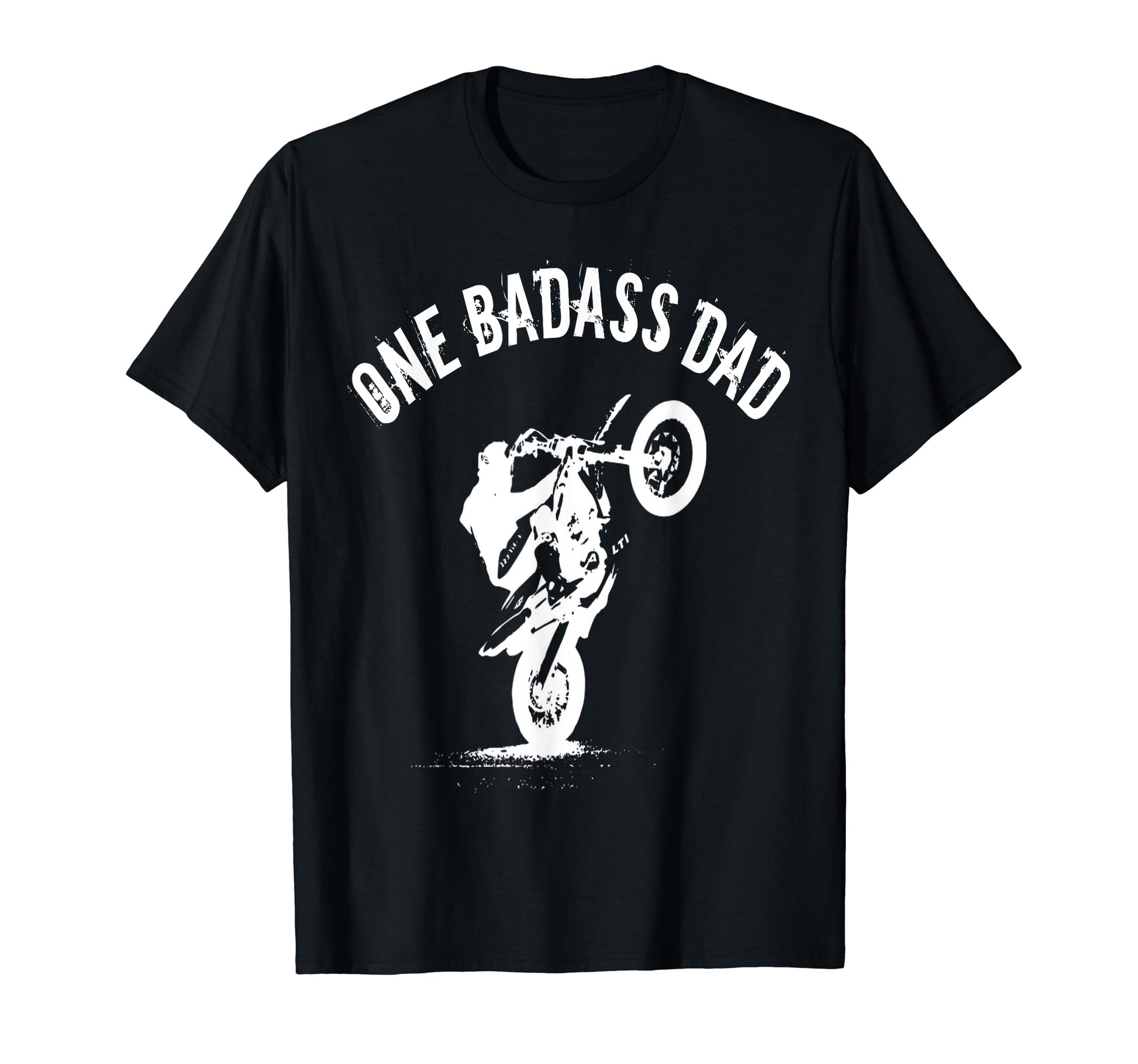 One Badass Bonus Step Dad Birthday Gift T-Shirt - Fun Novelty Design Unisex - T-Shirt, Sweatshirt, Hoodie