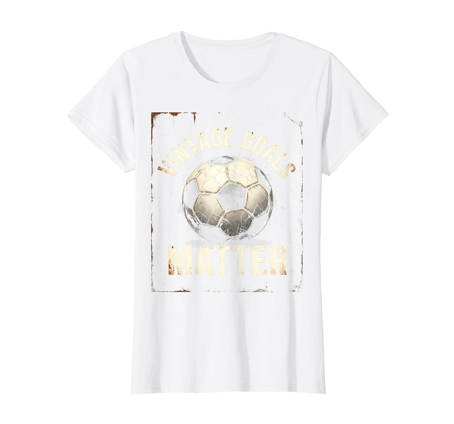 Goals Matter Soccer Ball T-Shirt - Novelty Apparel for Adults - T-Shirt, Sweatshirt, Hoodie