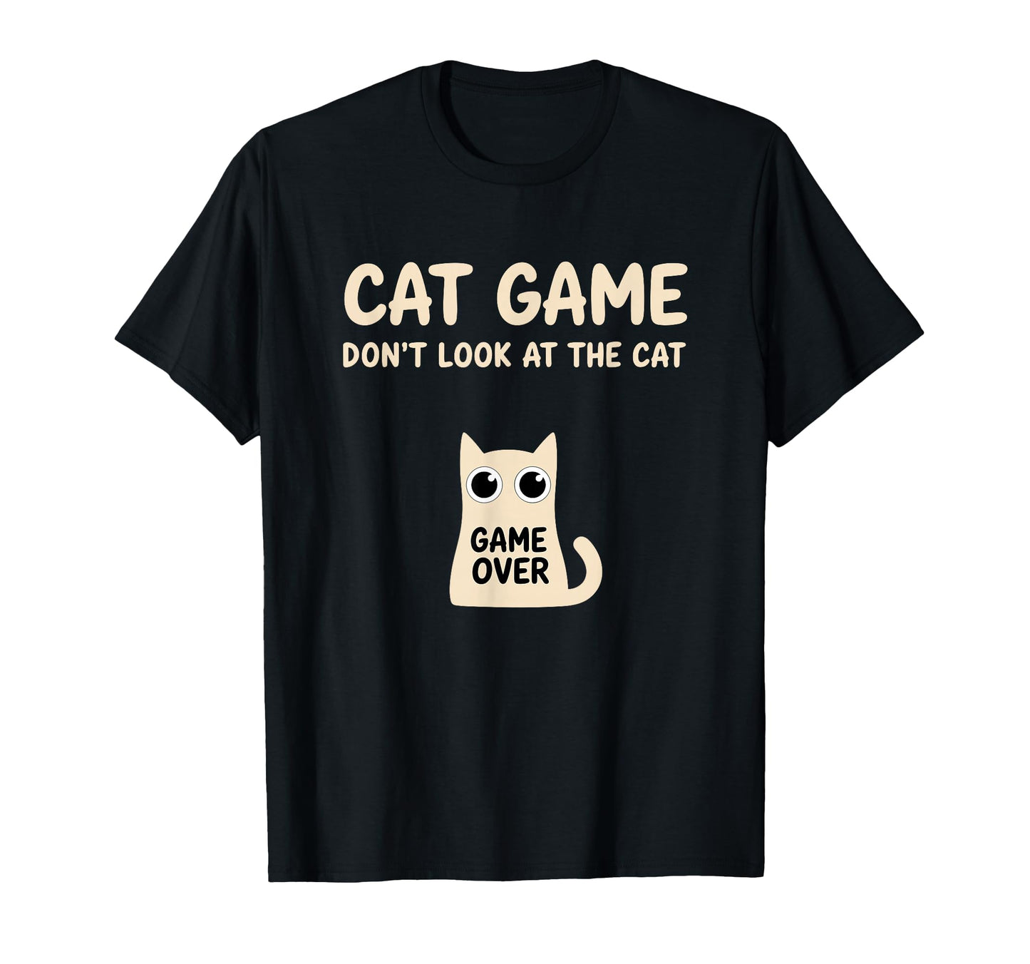Funny Cat Game Do Not Cat T-Shirt - Minimalist Print Men Women - T-Shirt, Sweatshirt, Hoodie