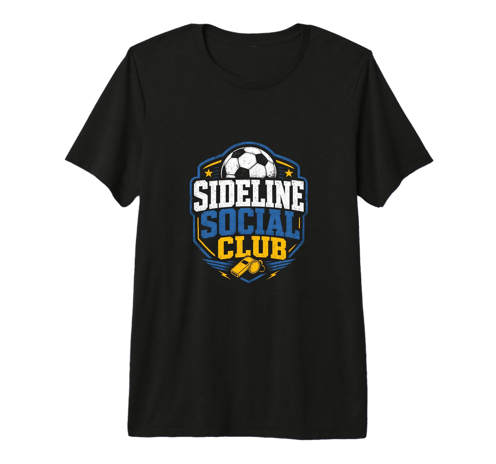 Sideline Social Club Soccer Team Tri T-Shirt - Novelty Apparel Men Women - T-Shirt, Sweatshirt, Hoodie