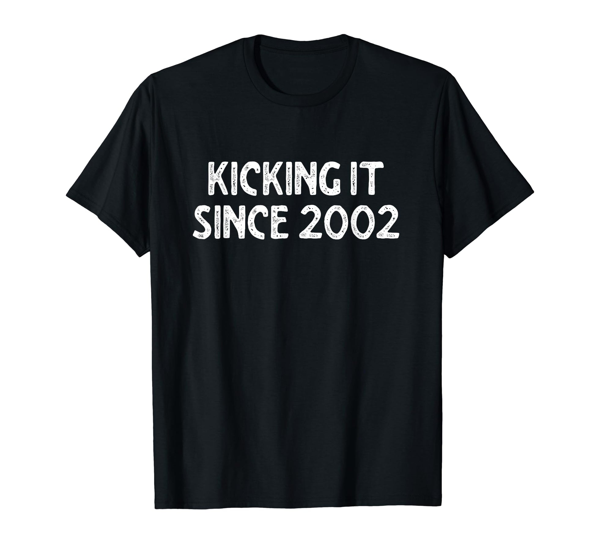 Kicking It Since 2002 Funny Soccer T-Shirt - Streetwear Style for Adults - T-Shirt, Sweatshirt, Hoodie