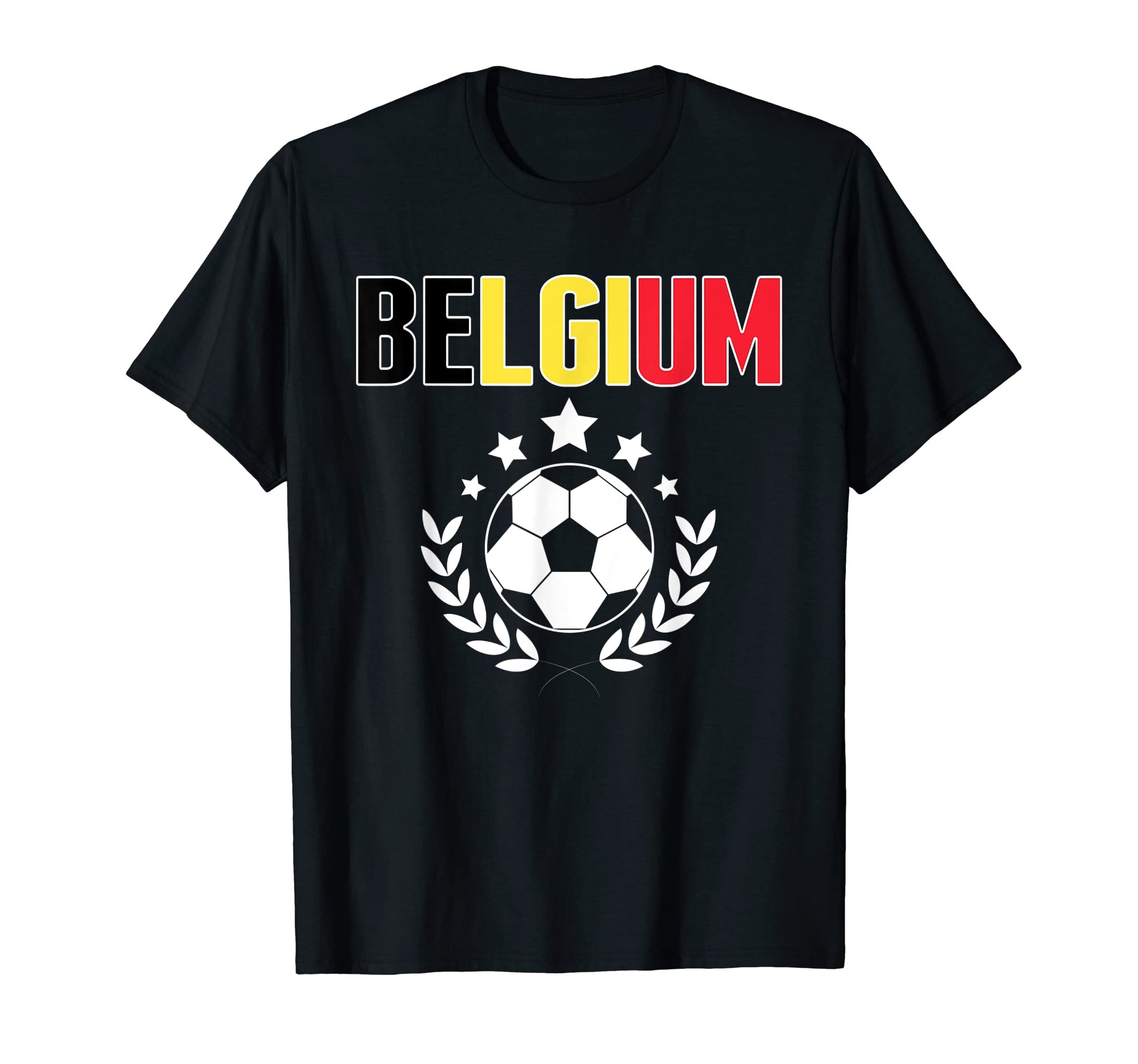 Belgium Soccer Fans Jersey Belgian Flag T-Shirt - Streetwear Style Unisex - T-Shirt, Sweatshirt, Hoodie