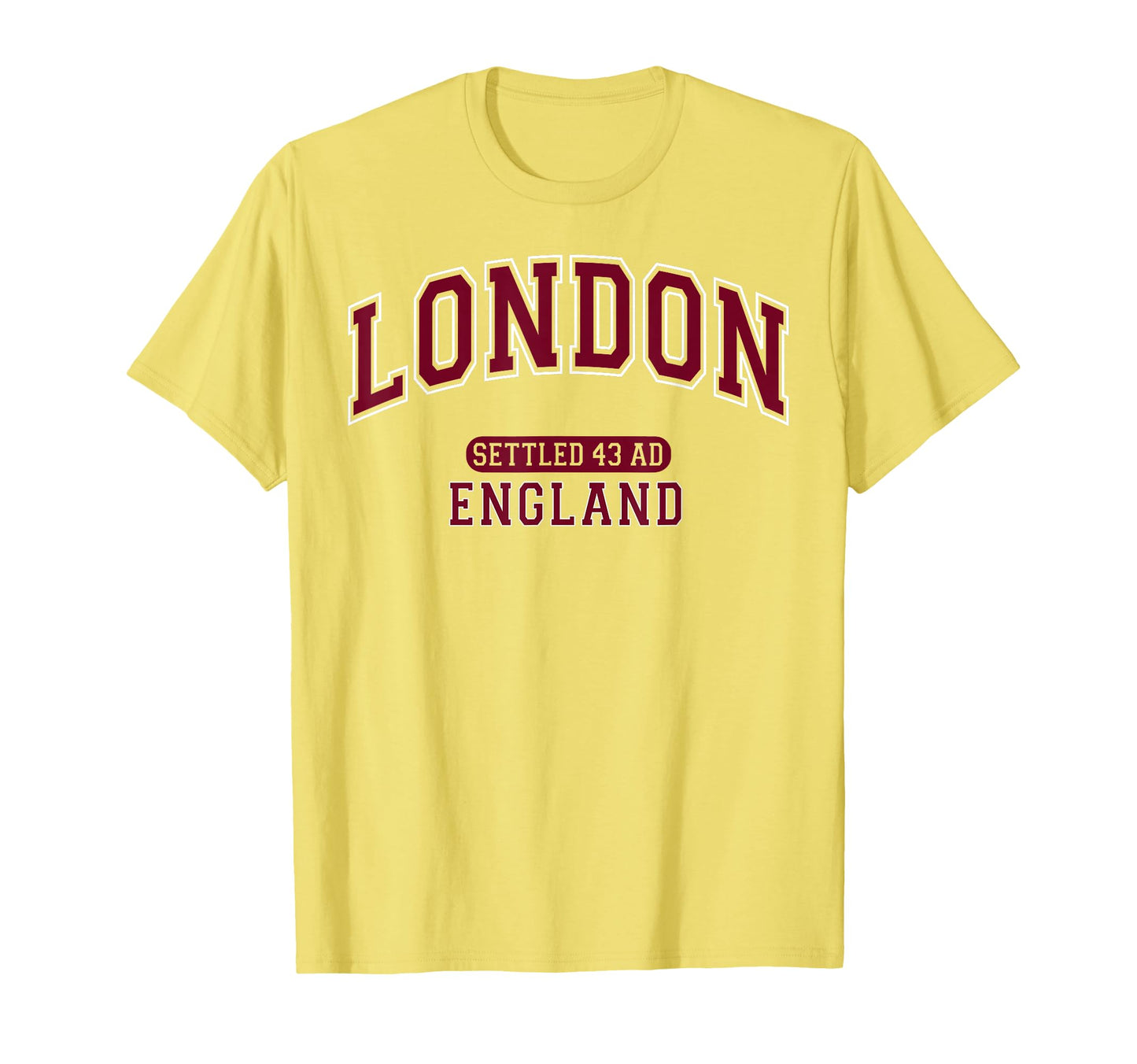 London England Settled 43 Ad Sports T-Shirt - Streetwear Style for Adults - T-Shirt, Sweatshirt, Hoodie