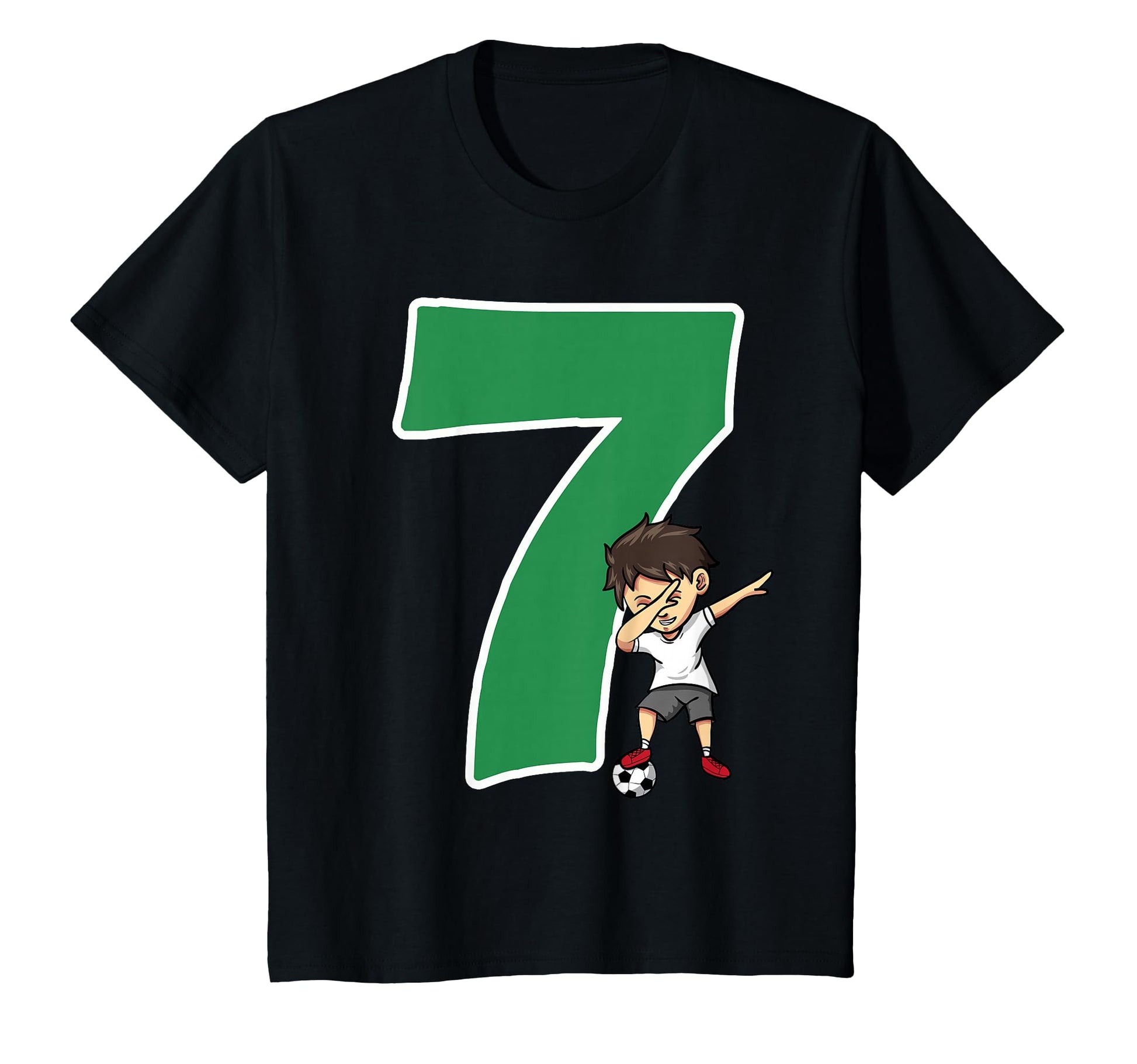 Birthday Gifts 7 Year Old Or Soccer T-Shirt - Streetwear Style for Adults - T-Shirt, Sweatshirt, Hoodie
