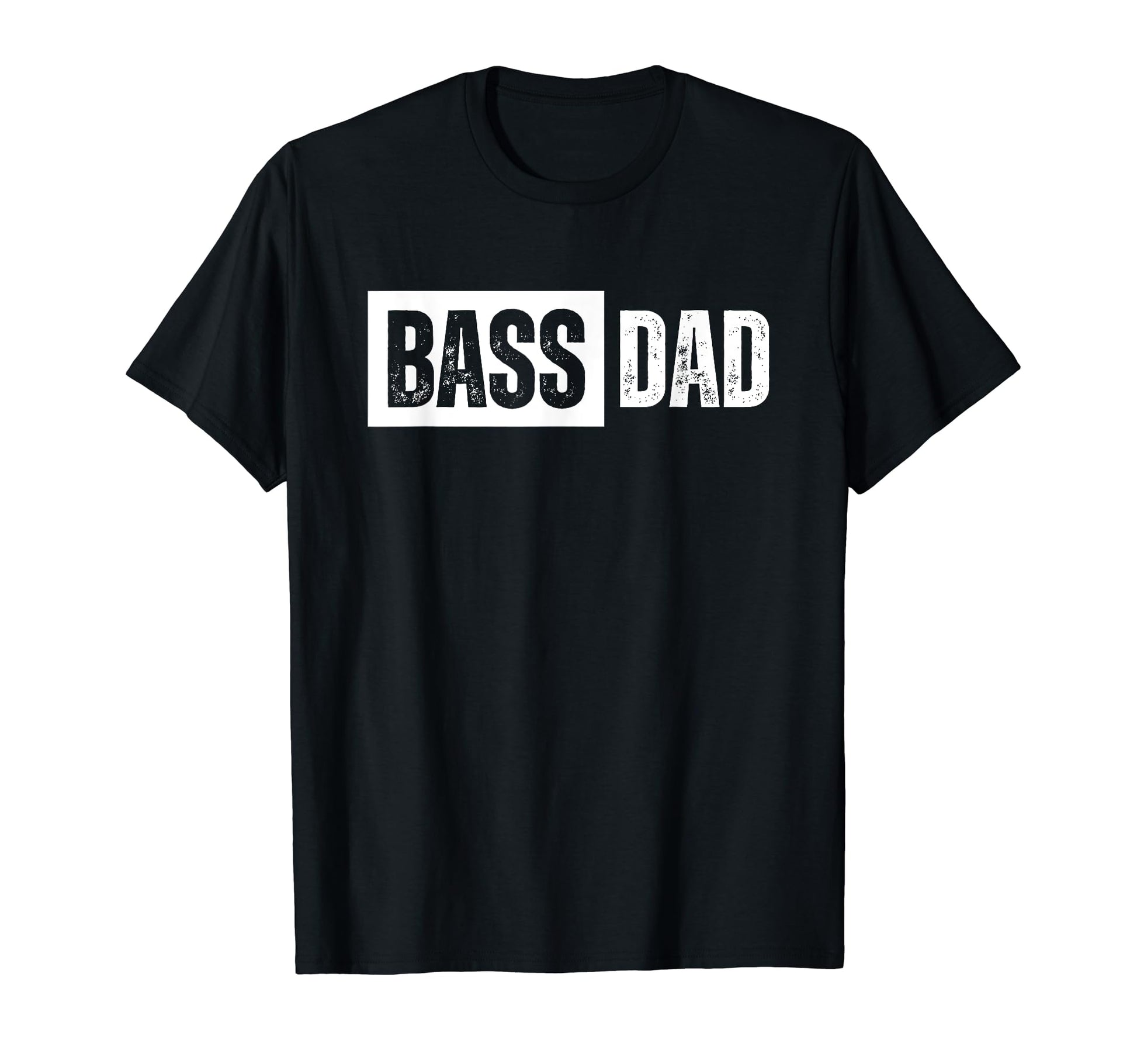 Bass Bassist Dad Distressed Shirts T-Shirt - Unique Graphic for Adults - T-Shirt, Sweatshirt, Hoodie