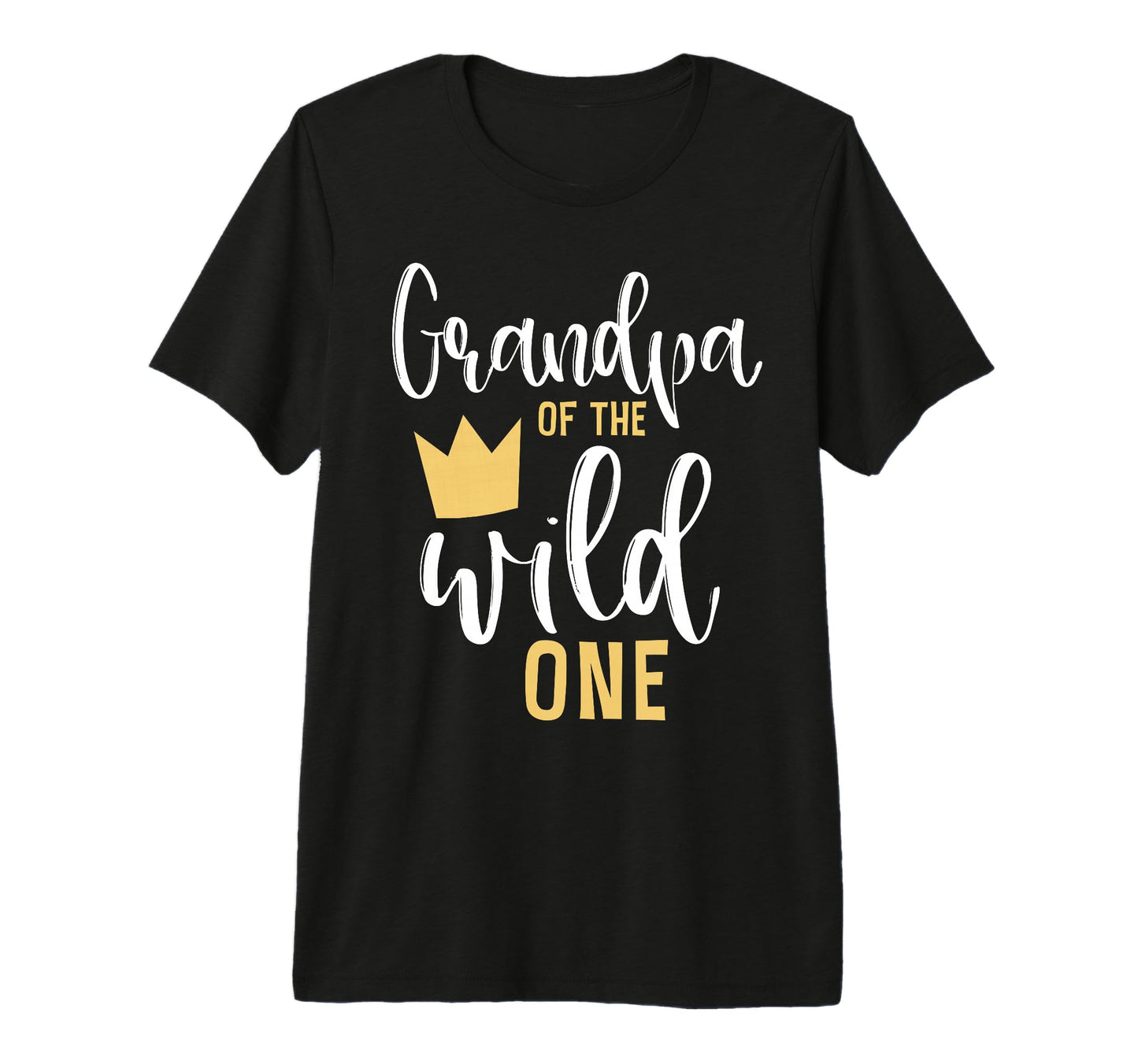 Mens Grandpa Wild One Matching 1St T-Shirt - Casual Everyday Wear Unisex - T-Shirt, Sweatshirt, Hoodie