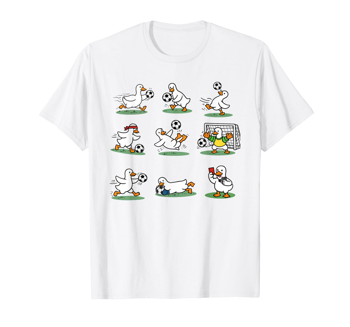 Soccer Player Game Day Vibes Silly Goose T-Shirt - Minimalist Print Unisex - T-Shirt, Sweatshirt, Hoodie