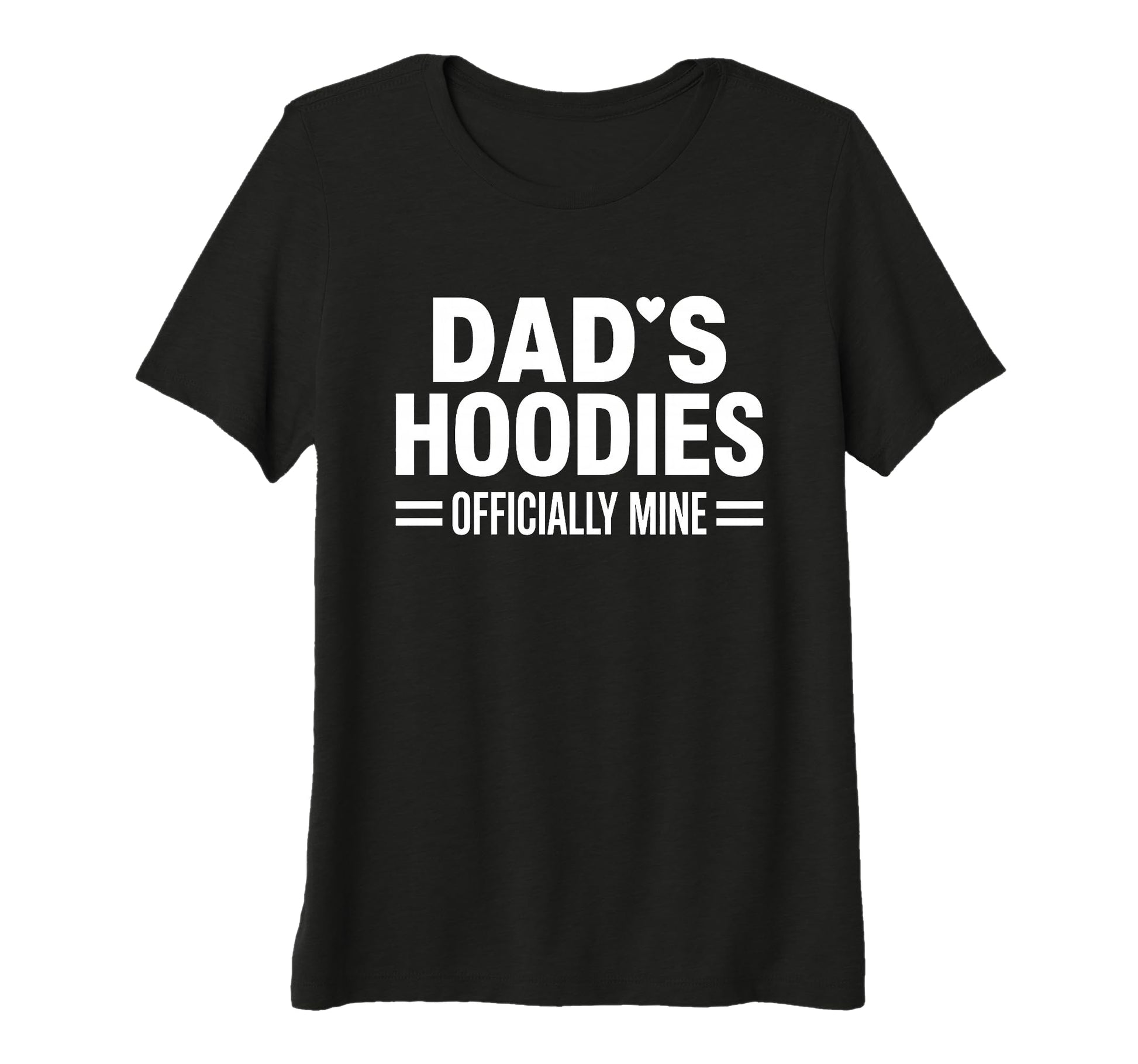 Womens Proud Daughter Dad Daddys Funny Hoodie - Graphic Print for Adults - T-Shirt, Sweatshirt, Hoodie