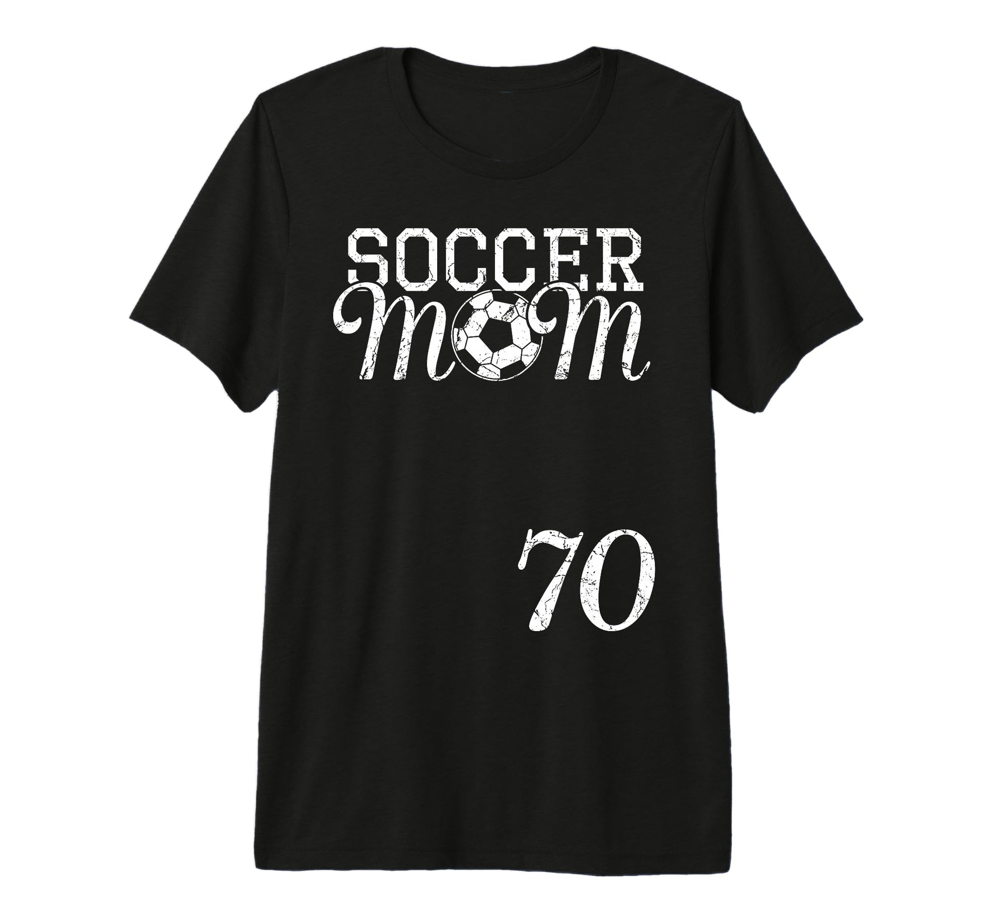 Soccer Mom Jersey Number 70 Favorite T-Shirt - Trendy Graphic for Adults - T-Shirt, Sweatshirt, Hoodie