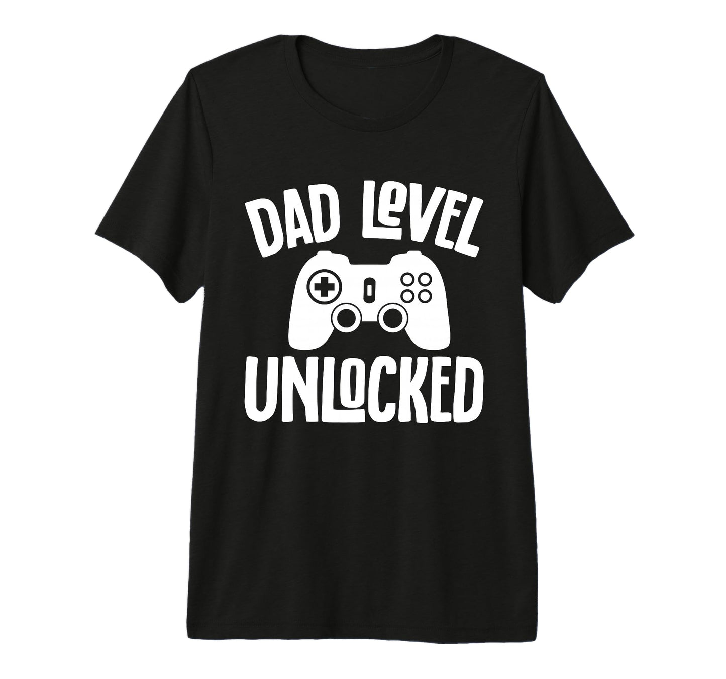 Mens Dad Level Unlocked Fathers Day Funny T-Shirt - Novelty Apparel Unisex - T-Shirt, Sweatshirt, Hoodie