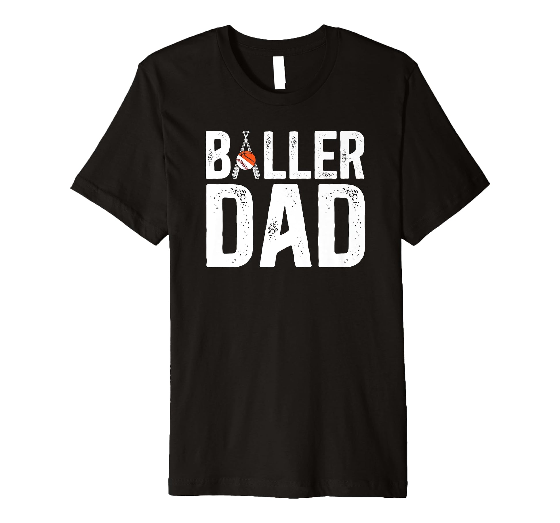 Mens Baller Dad Proud Baseball T-Shirt - Streetwear Style Unisex - T-Shirt, Sweatshirt, Hoodie